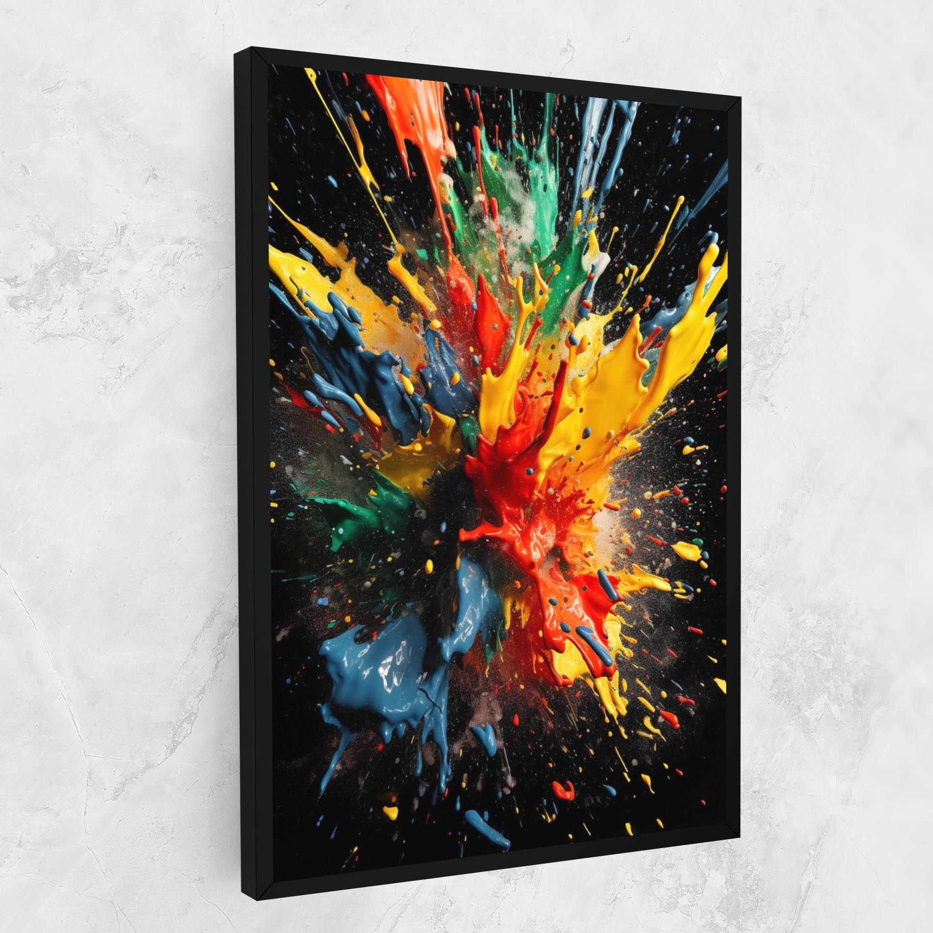 Floating Color Splash mockup 1