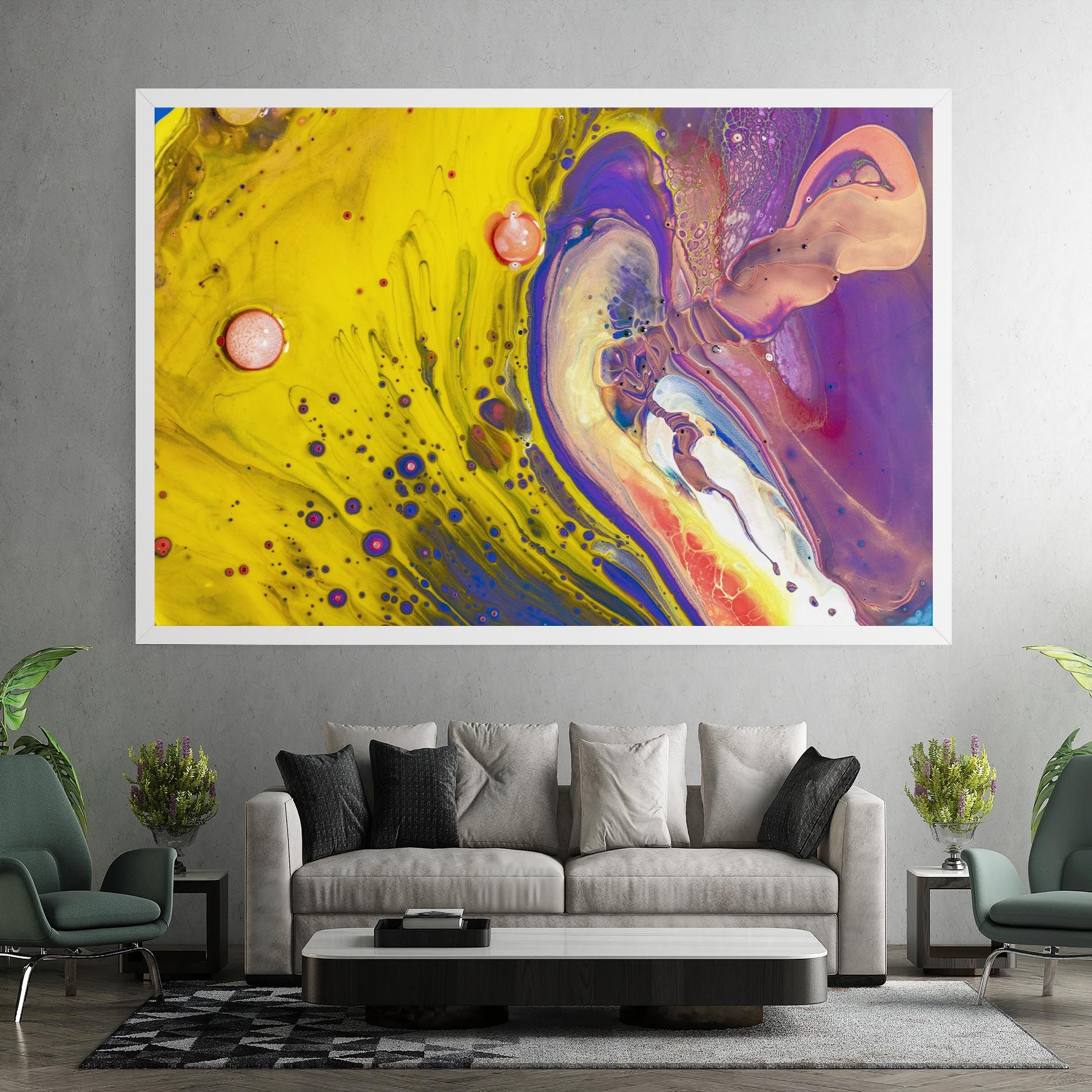 Colorful Liquid Marble mockup 7