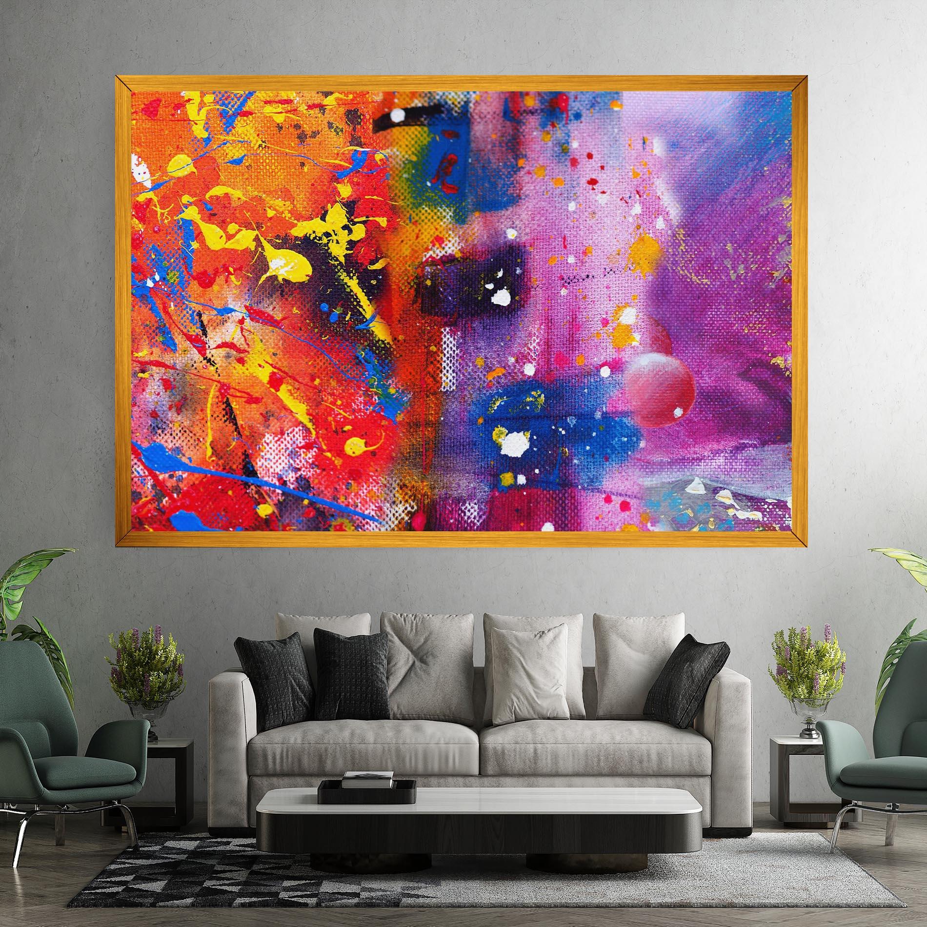 Картина на платно Art Panorama mockup 7