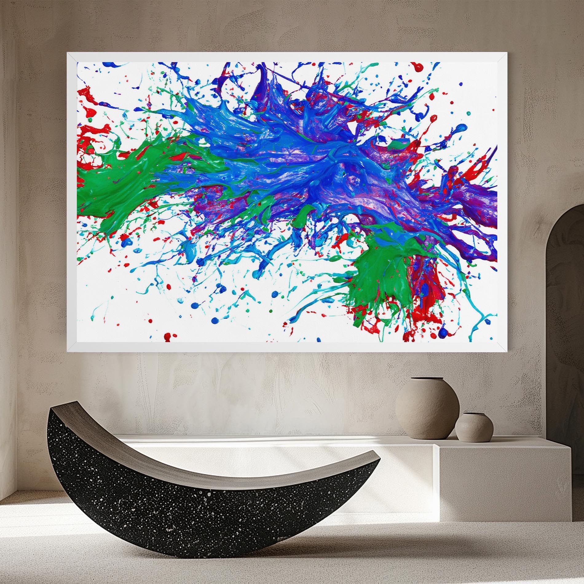 Colorful Blue Purple mockup 8