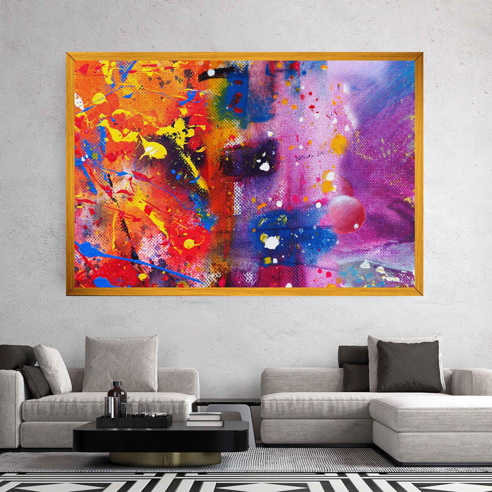 Картина на платно Art Panorama mockup 2