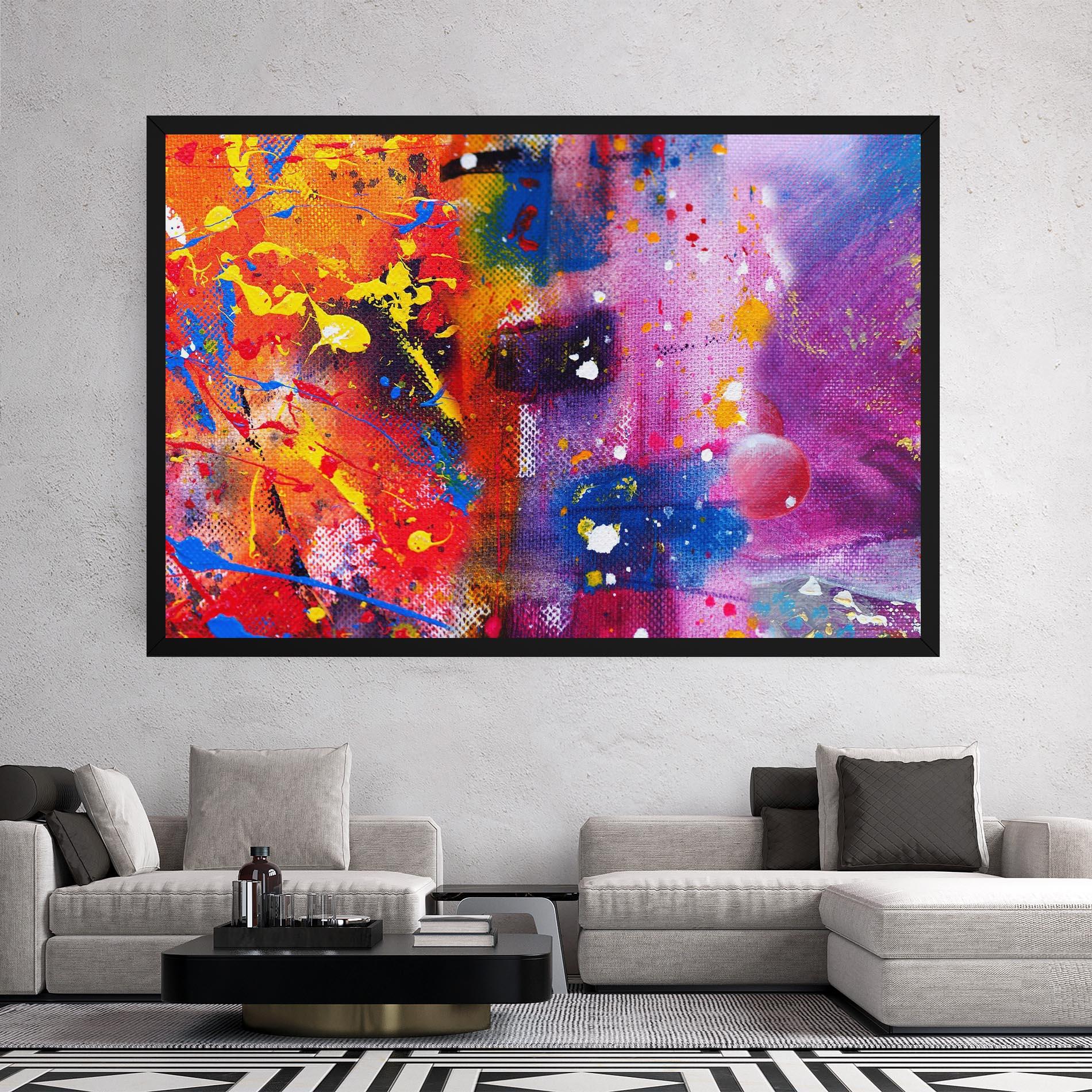 Картина на платно Art Panorama mockup 2