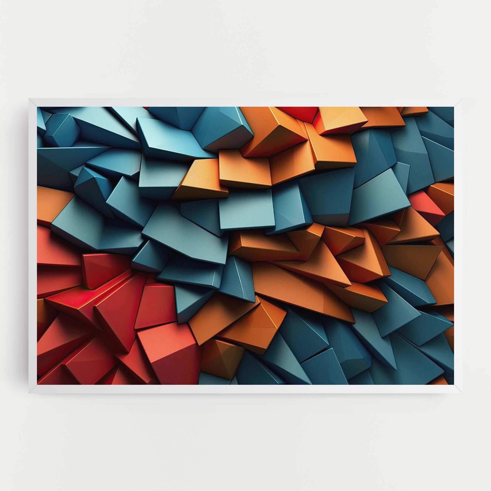 Multicolor Triangle mockup 0