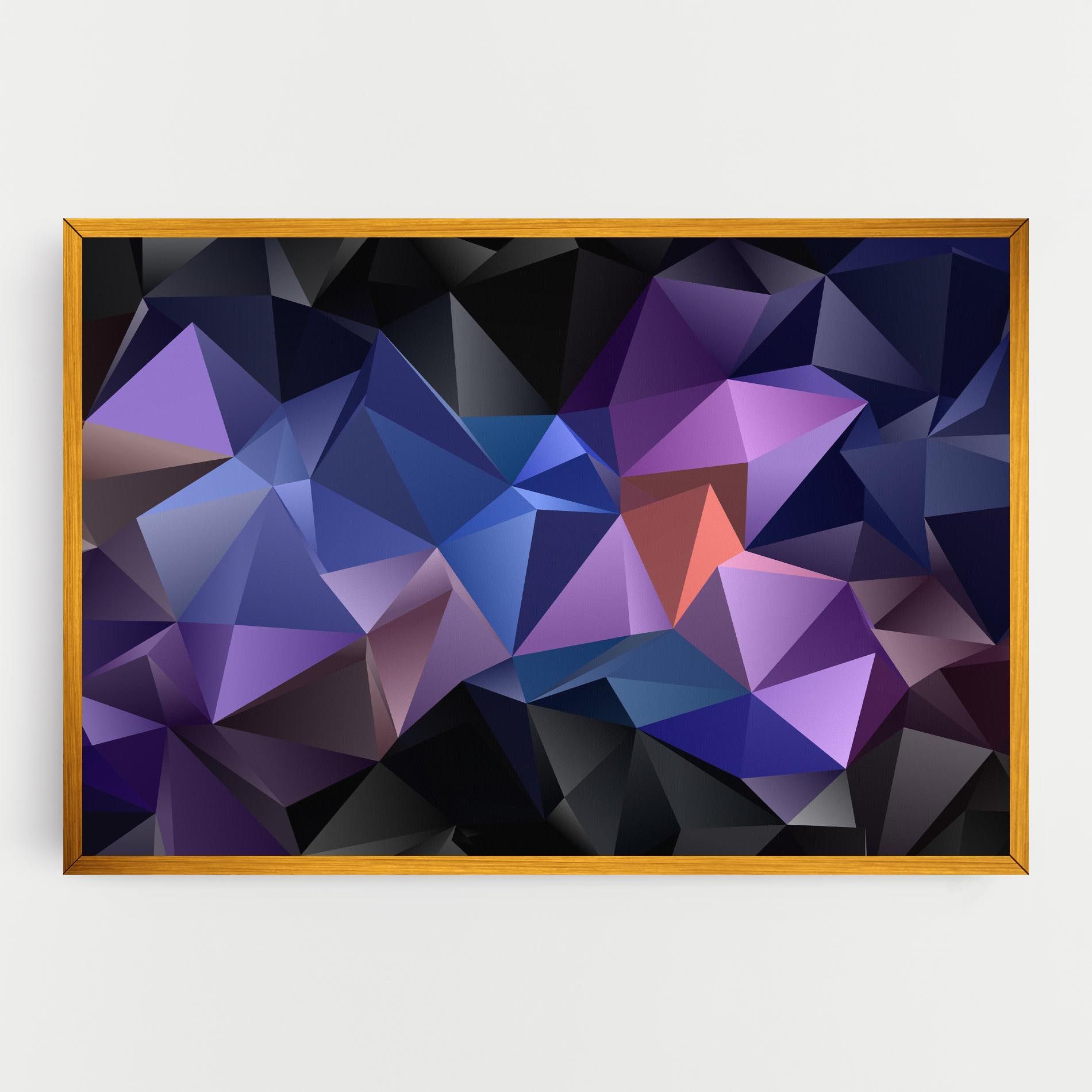 Black Purple Triangle mockup 0