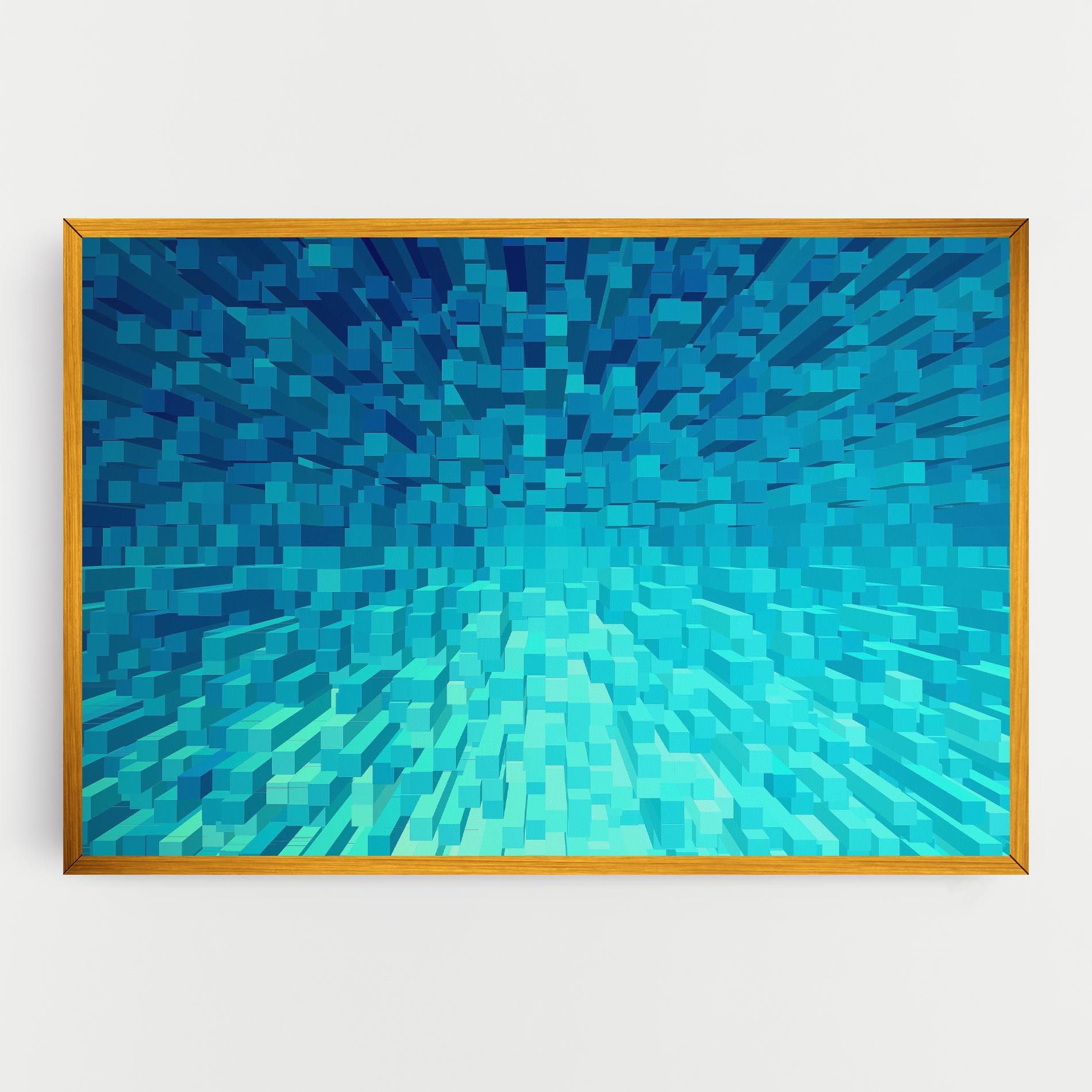 Blue Square Mix mockup 0