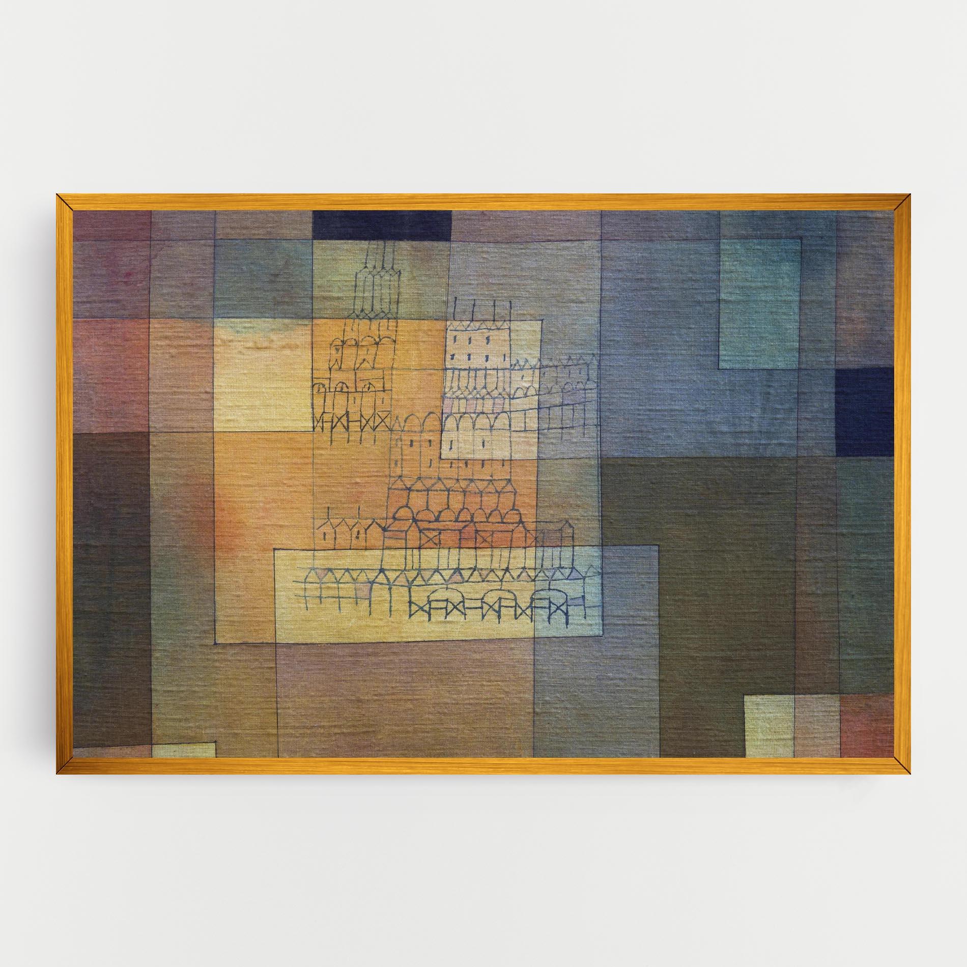 Картина на платно Water Color Square mockup 0