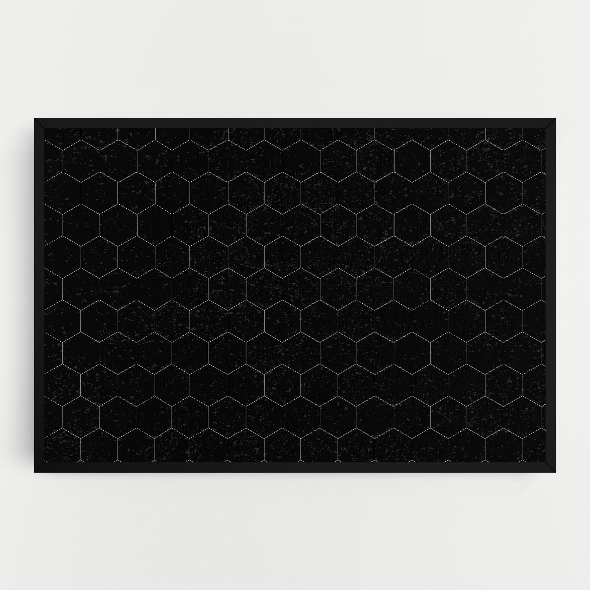Black Hexagon mockup 0