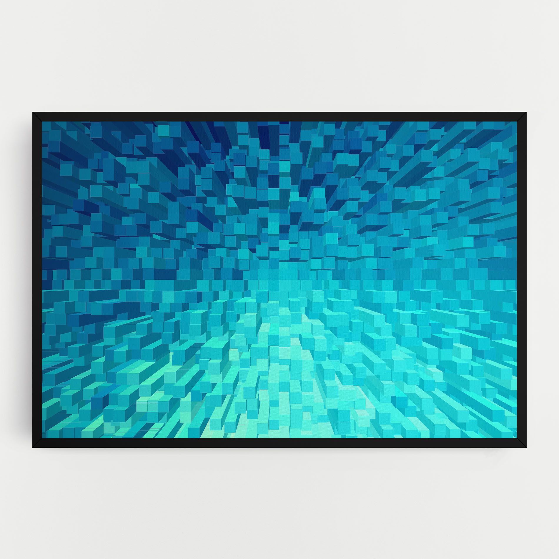 Blue Square Mix mockup 0