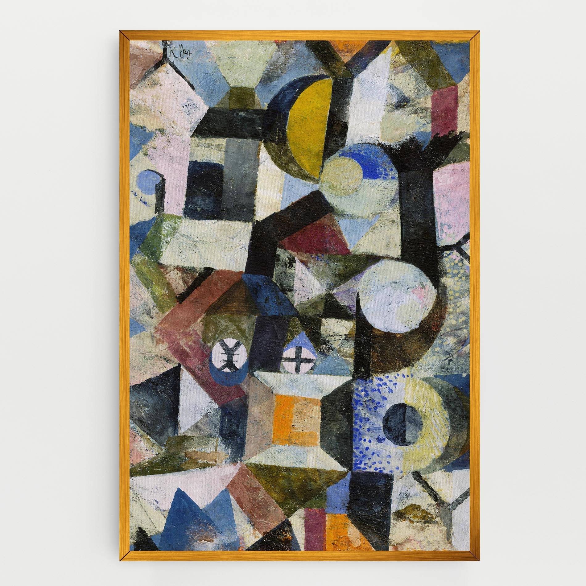 Картина на платно Abstract Geometric mockup 0