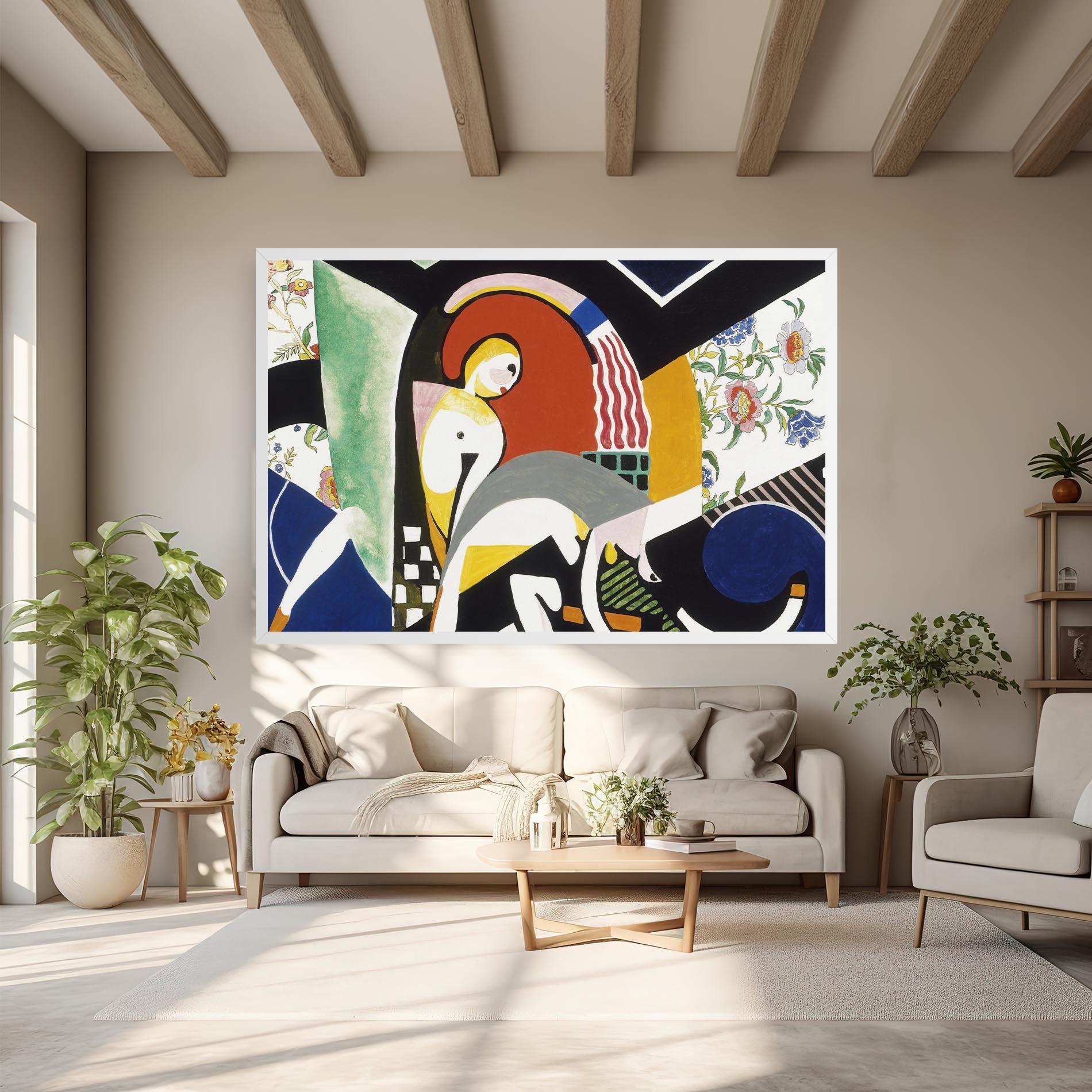 Картина на платно Woman Shape Mix mockup 6