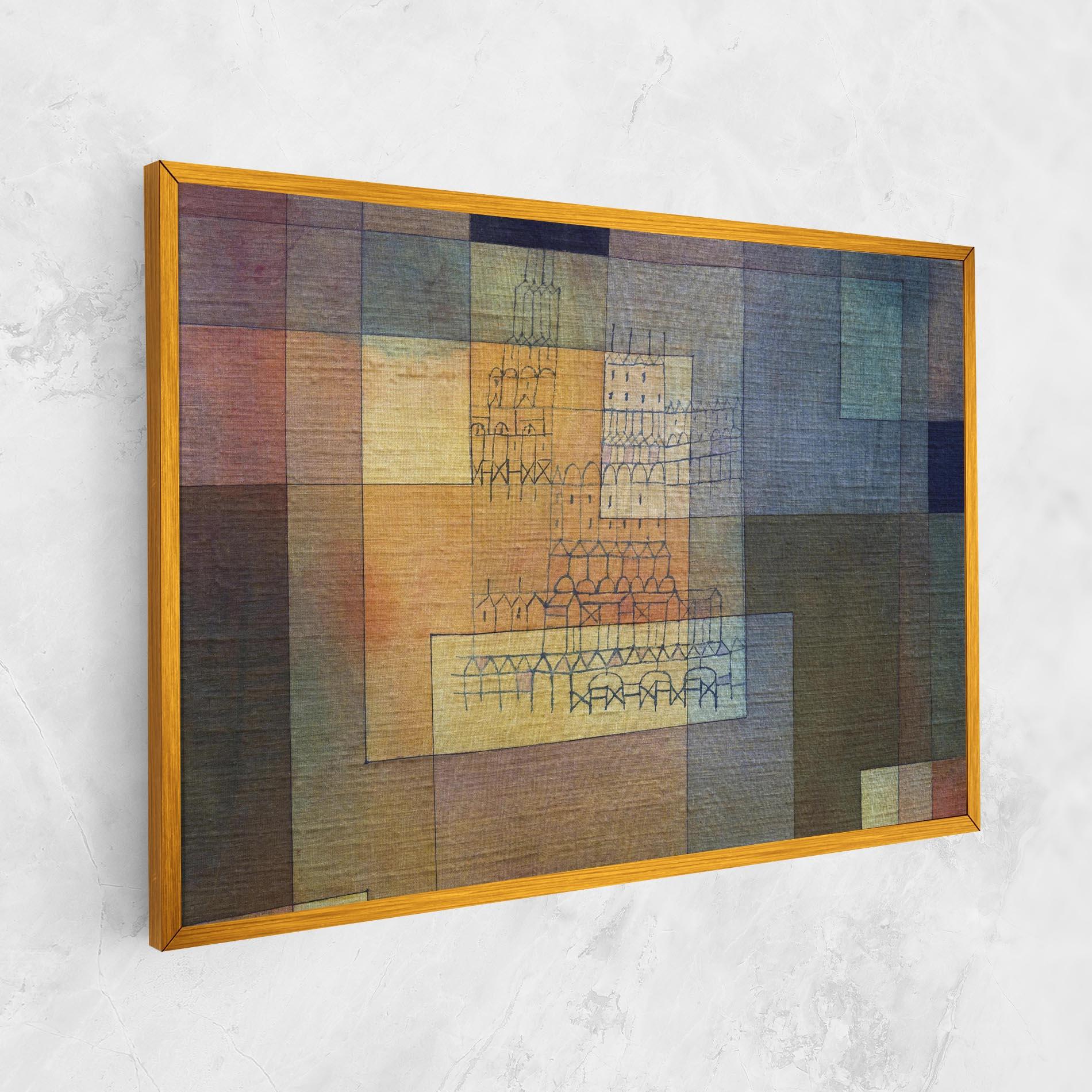 Картина на платно Water Color Square mockup 1