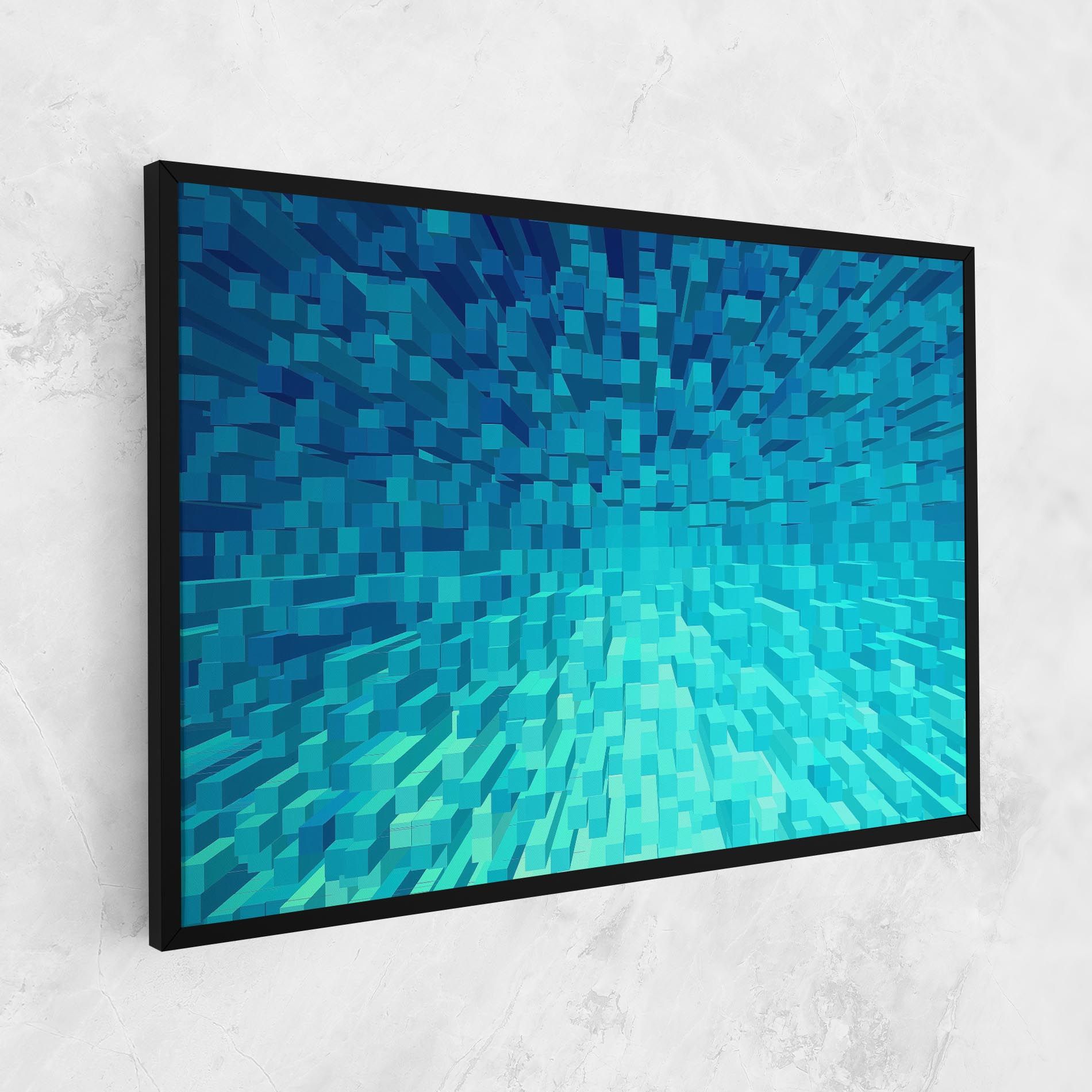 Blue Square Mix mockup 1