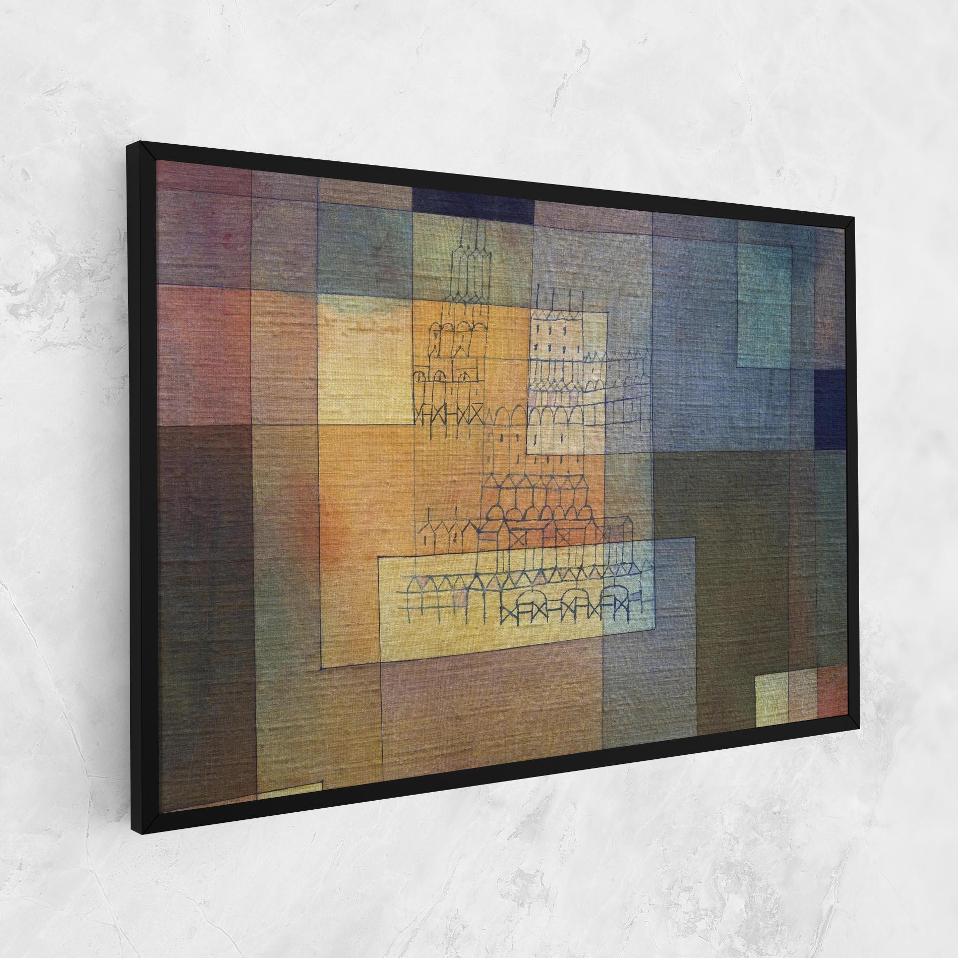 Картина на платно Water Color Square mockup 1