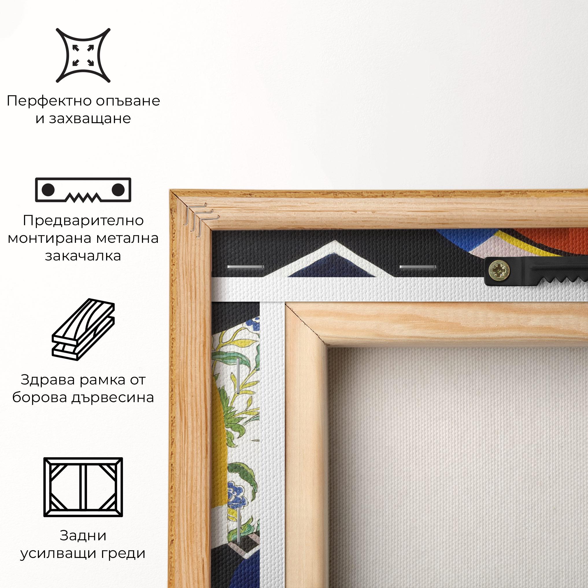 Картина на платно Woman Shape Mix mockup 5