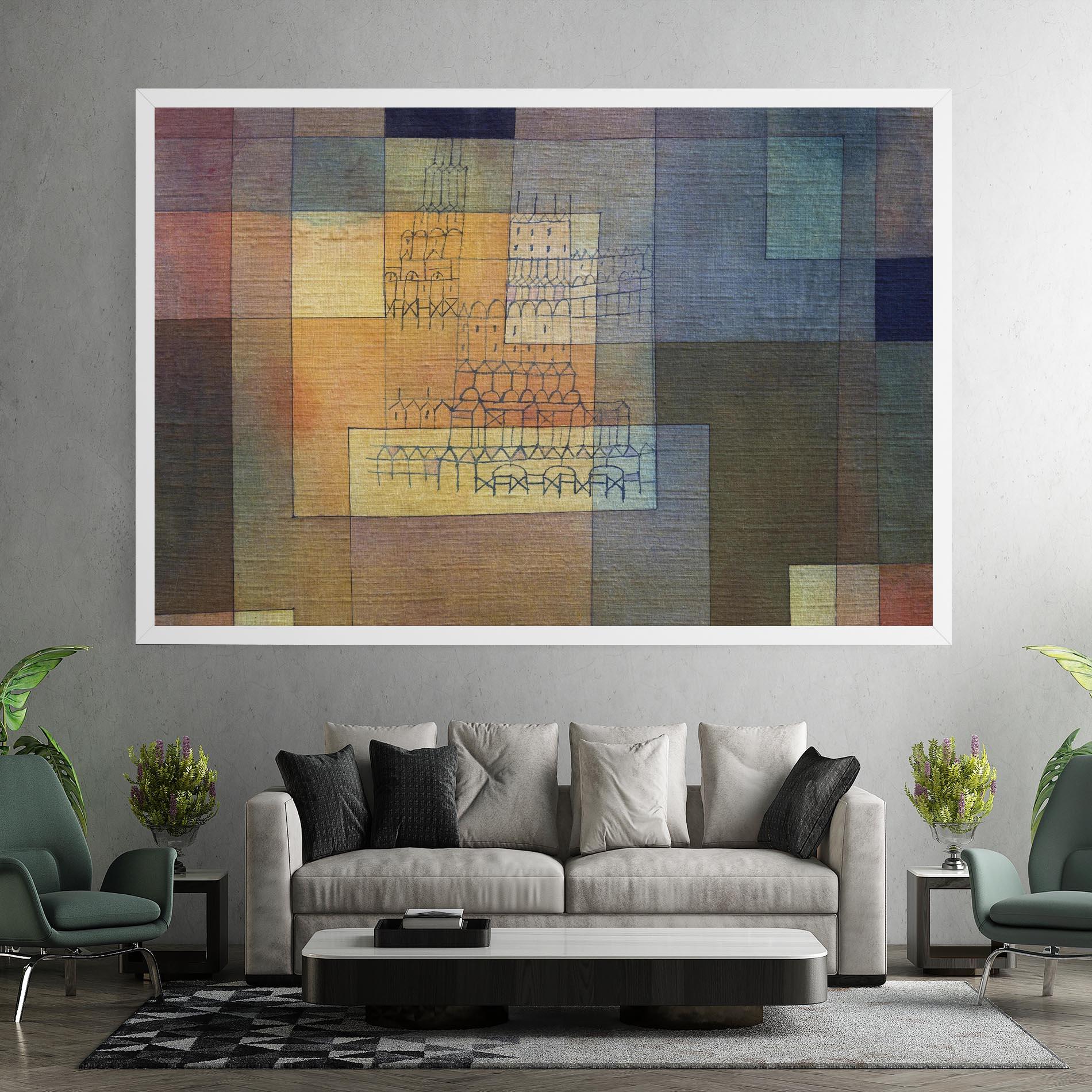 Картина на платно Water Color Square mockup 7