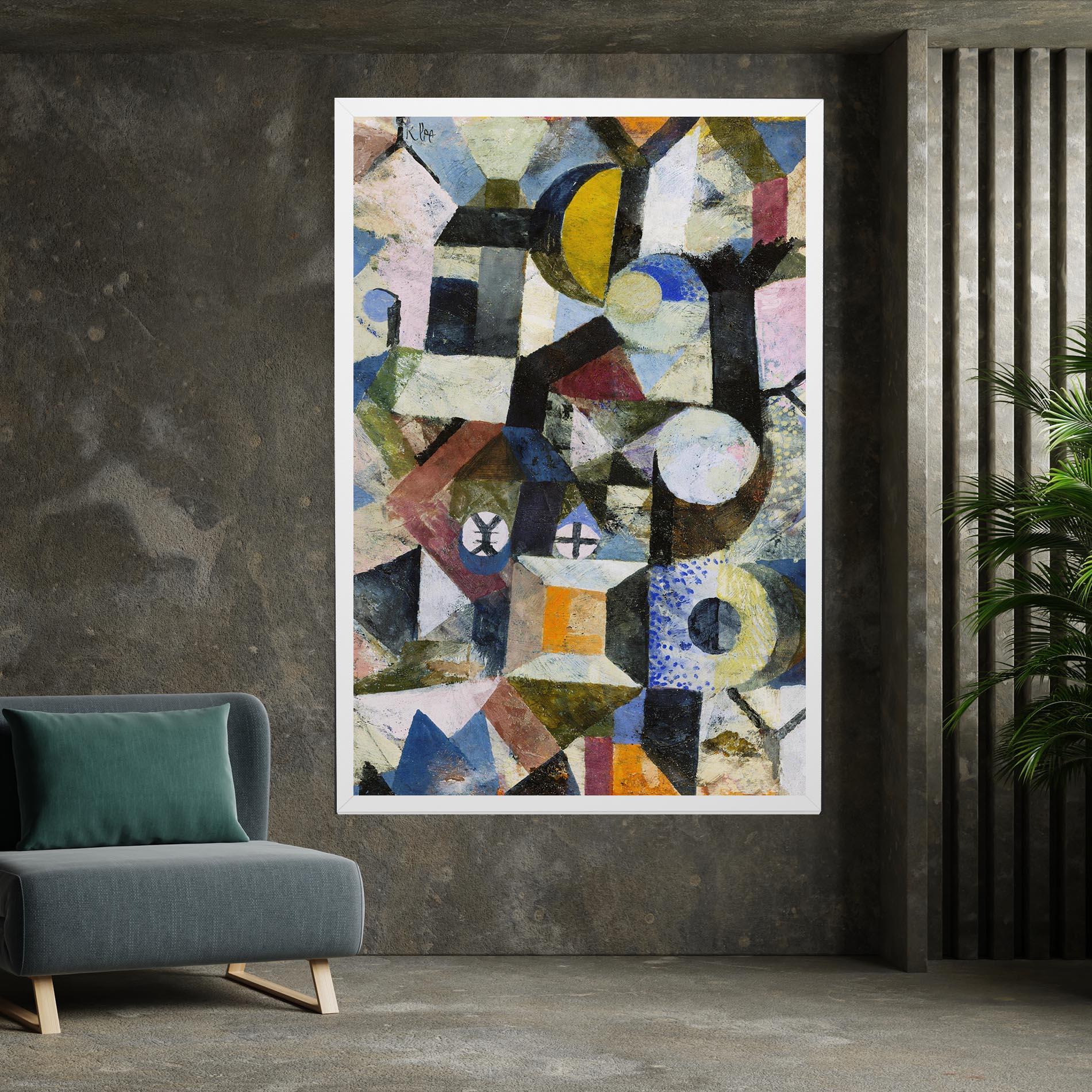 Картина на платно Abstract Geometric mockup 7