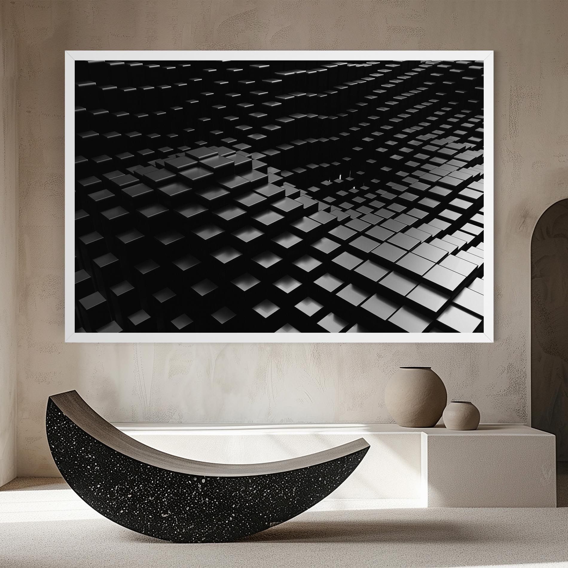 Black Square Wave mockup 8