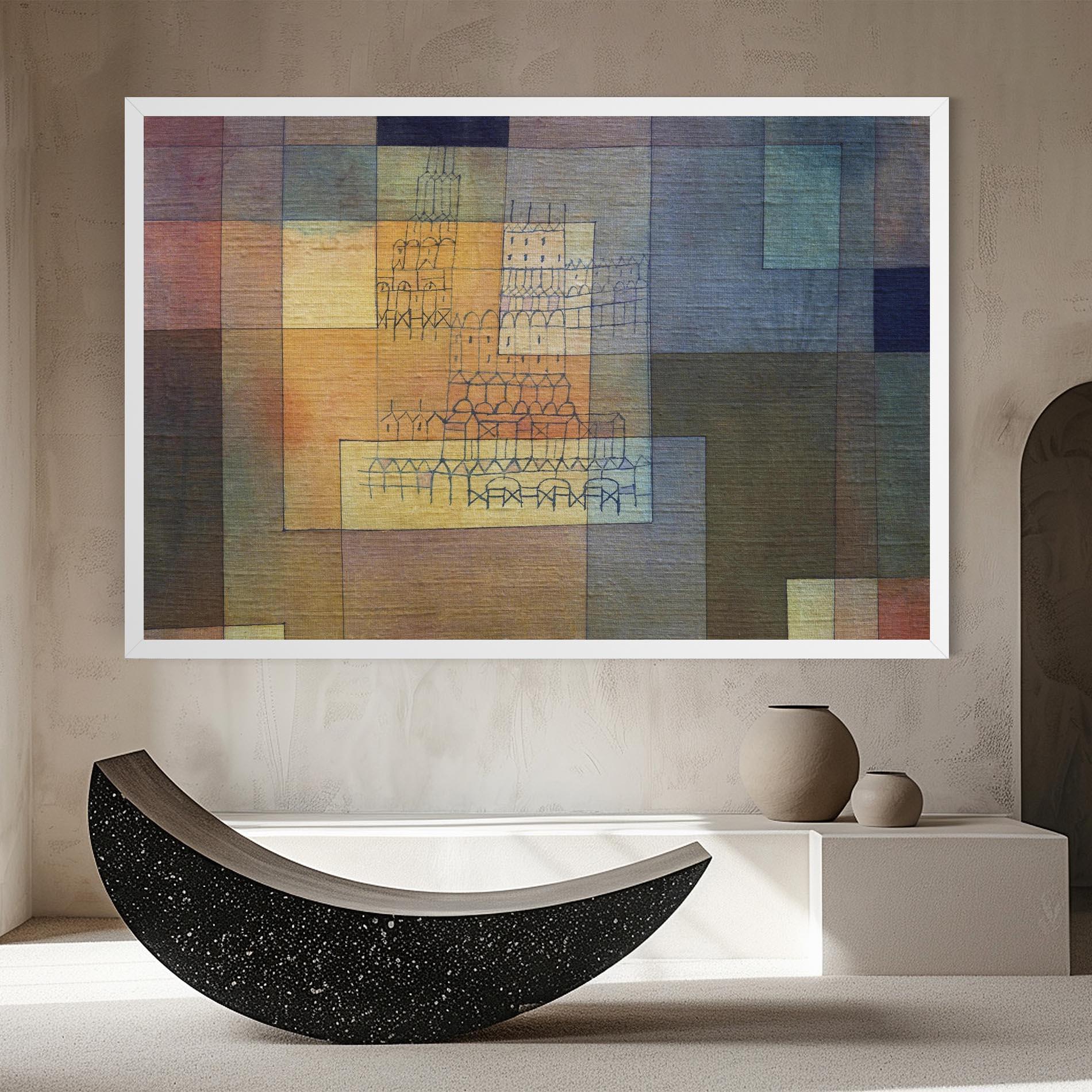 Картина на платно Water Color Square mockup 8