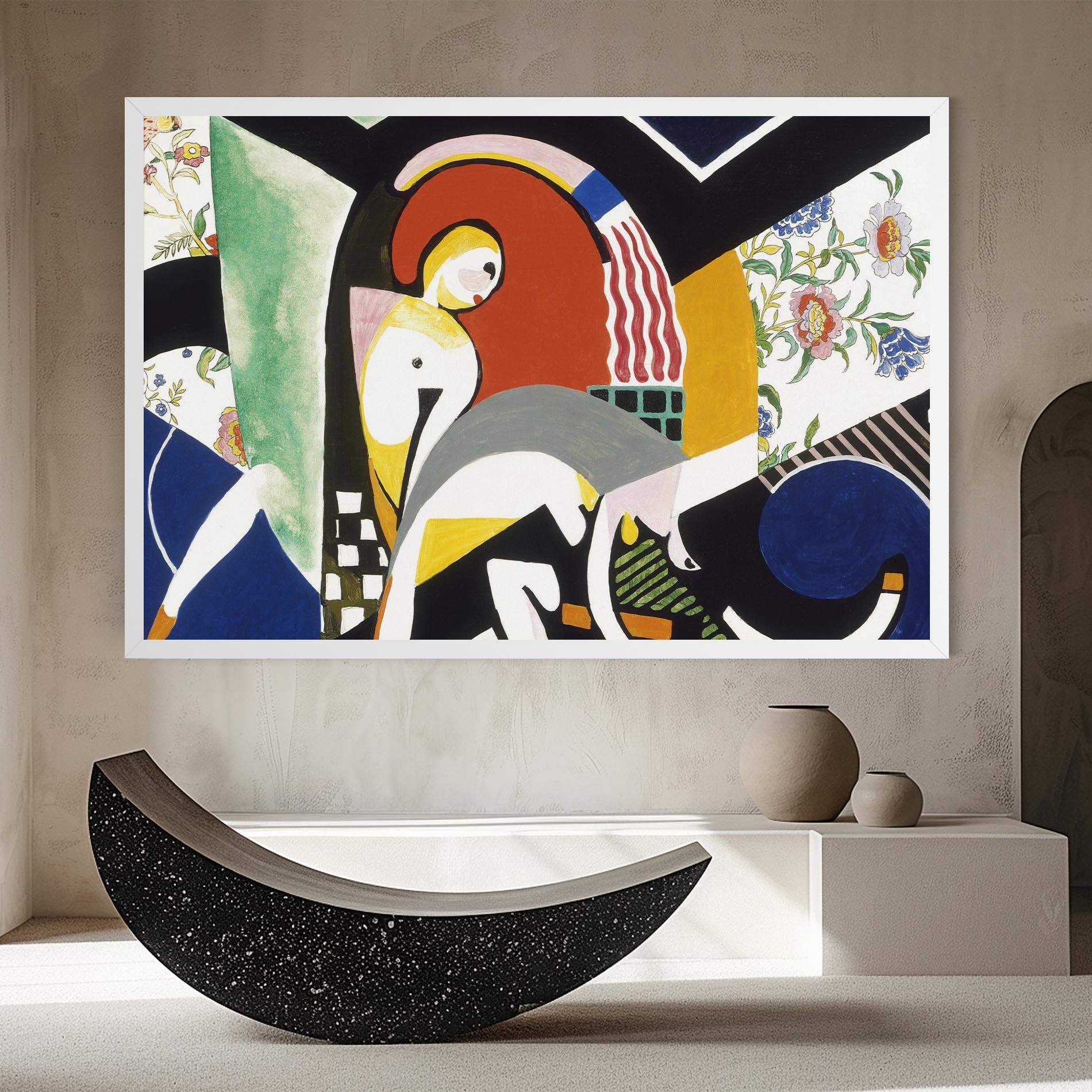 Картина на платно Woman Shape Mix mockup 8