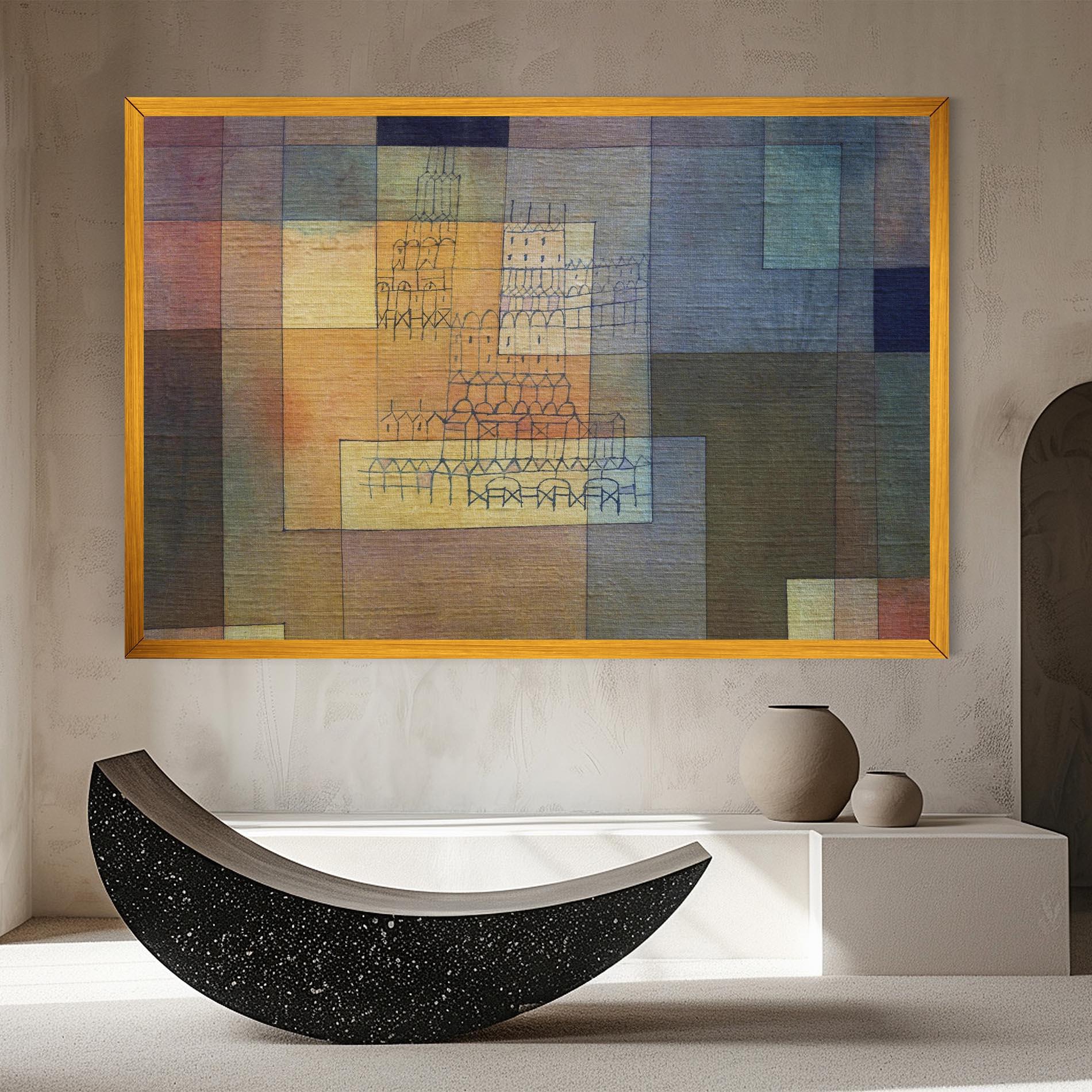 Картина на платно Water Color Square mockup 8