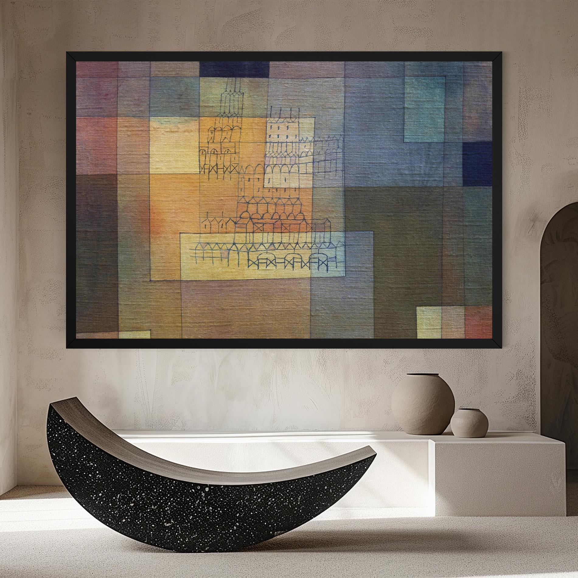 Картина на платно Water Color Square mockup 8