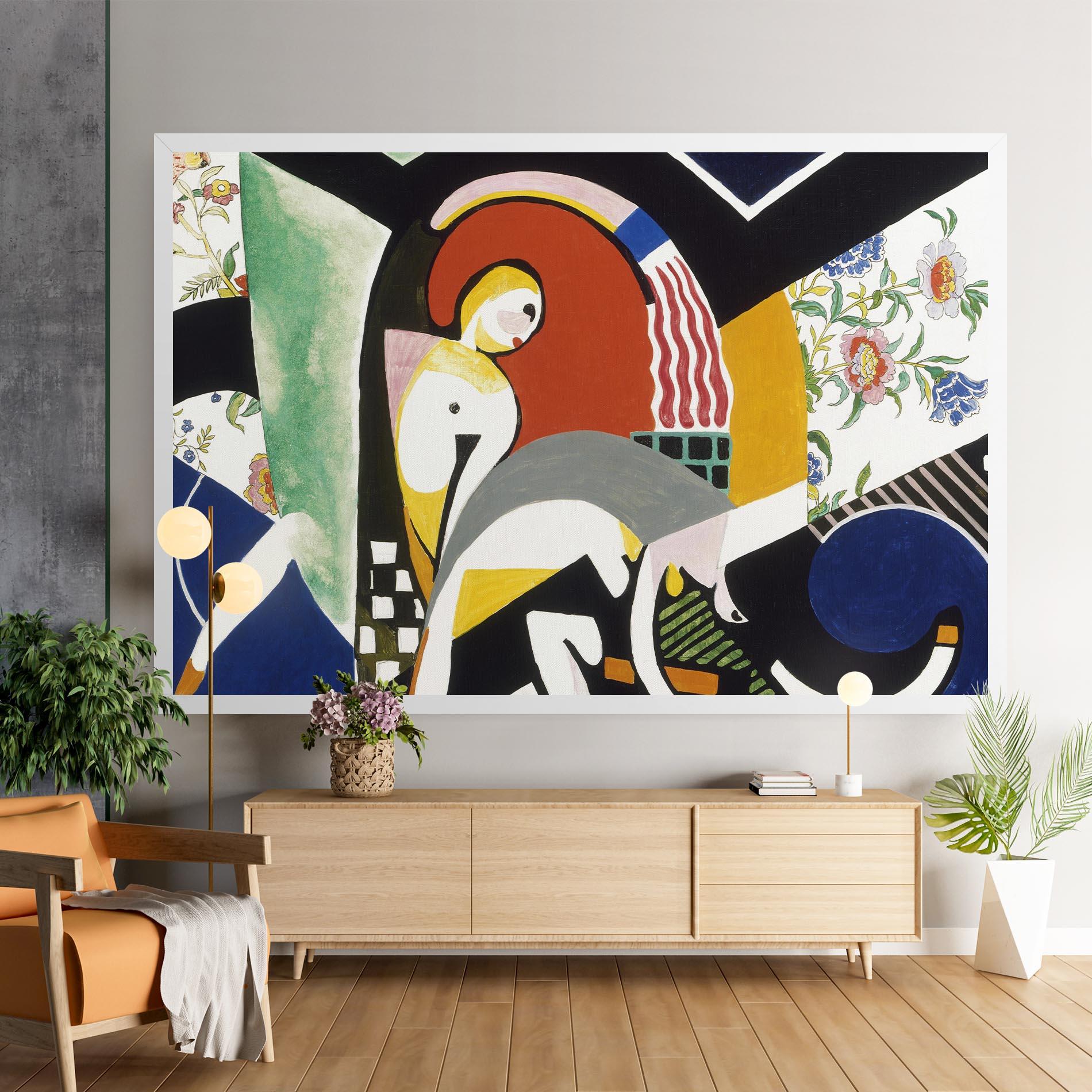 Картина на платно Woman Shape Mix mockup 9