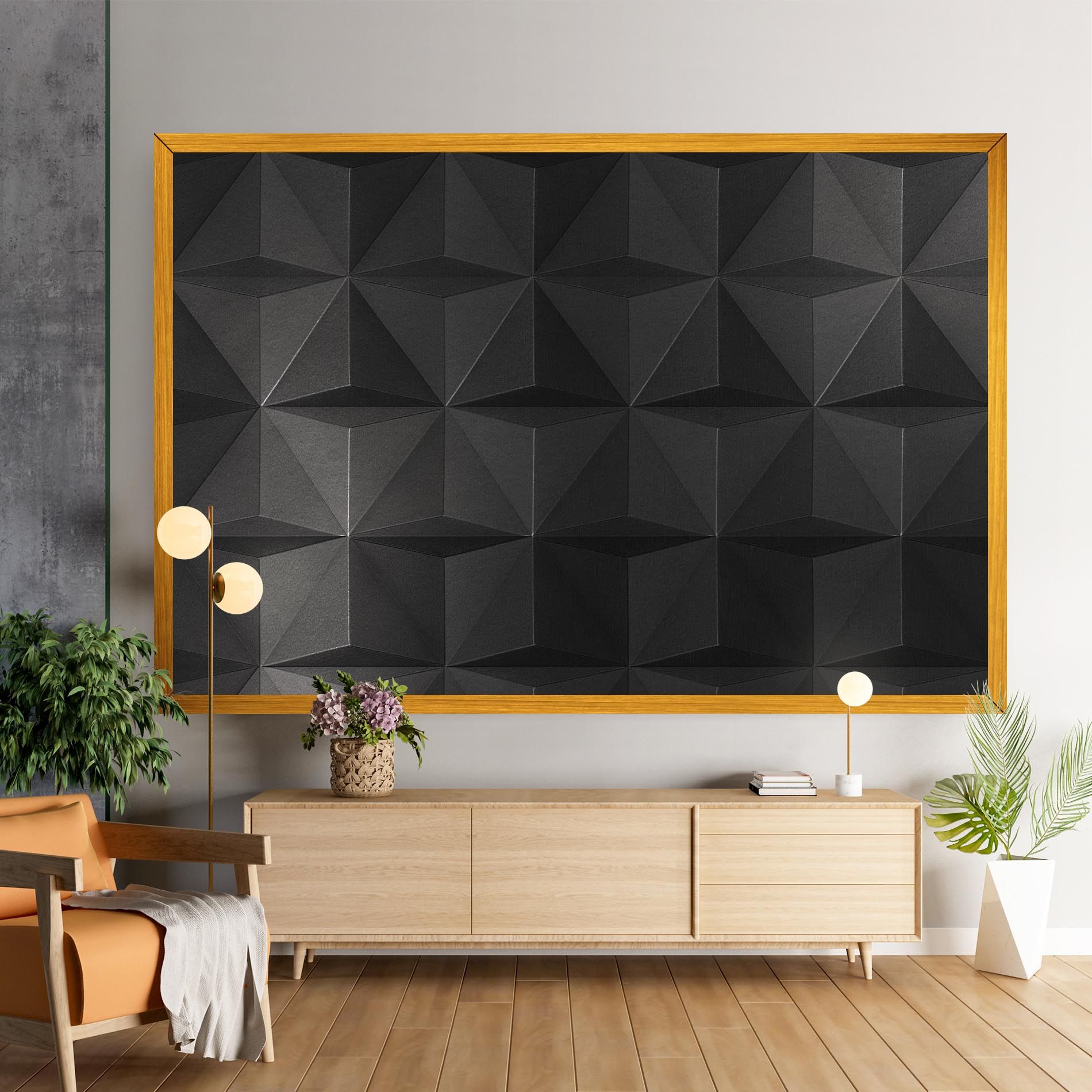 Black Shade Triangle mockup 9