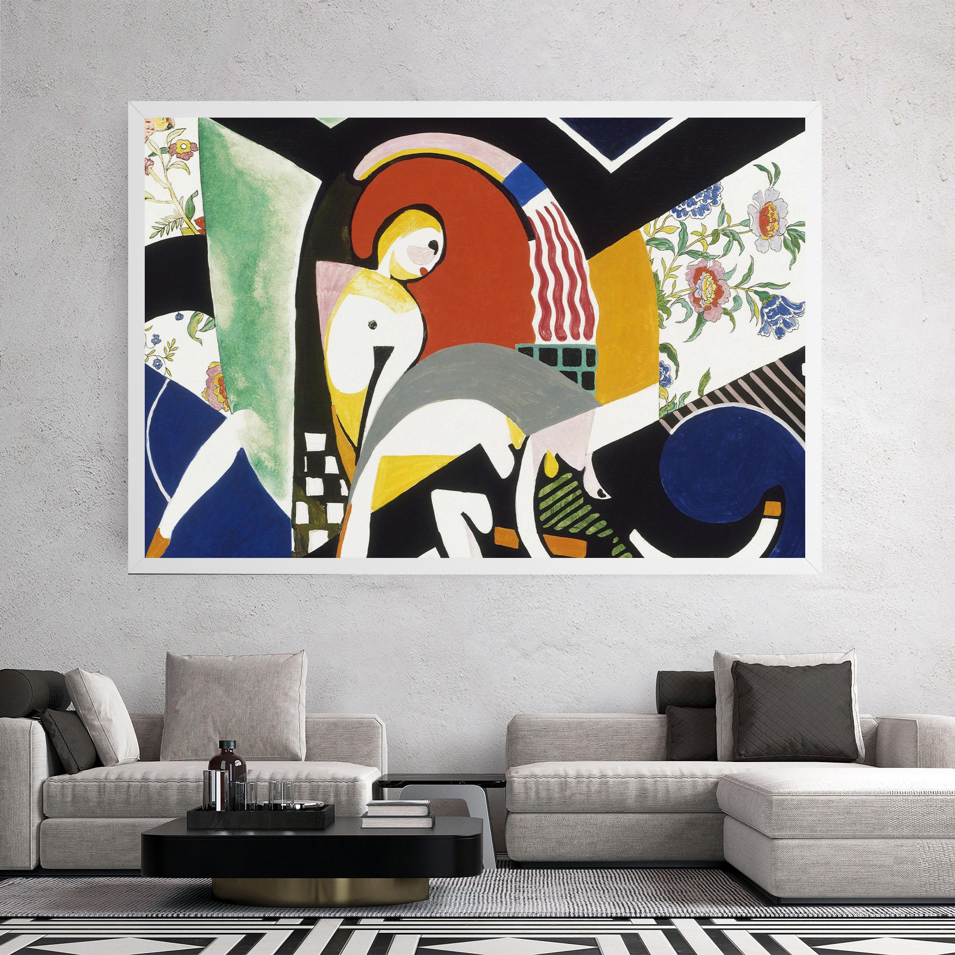 Картина на платно Woman Shape Mix mockup 2