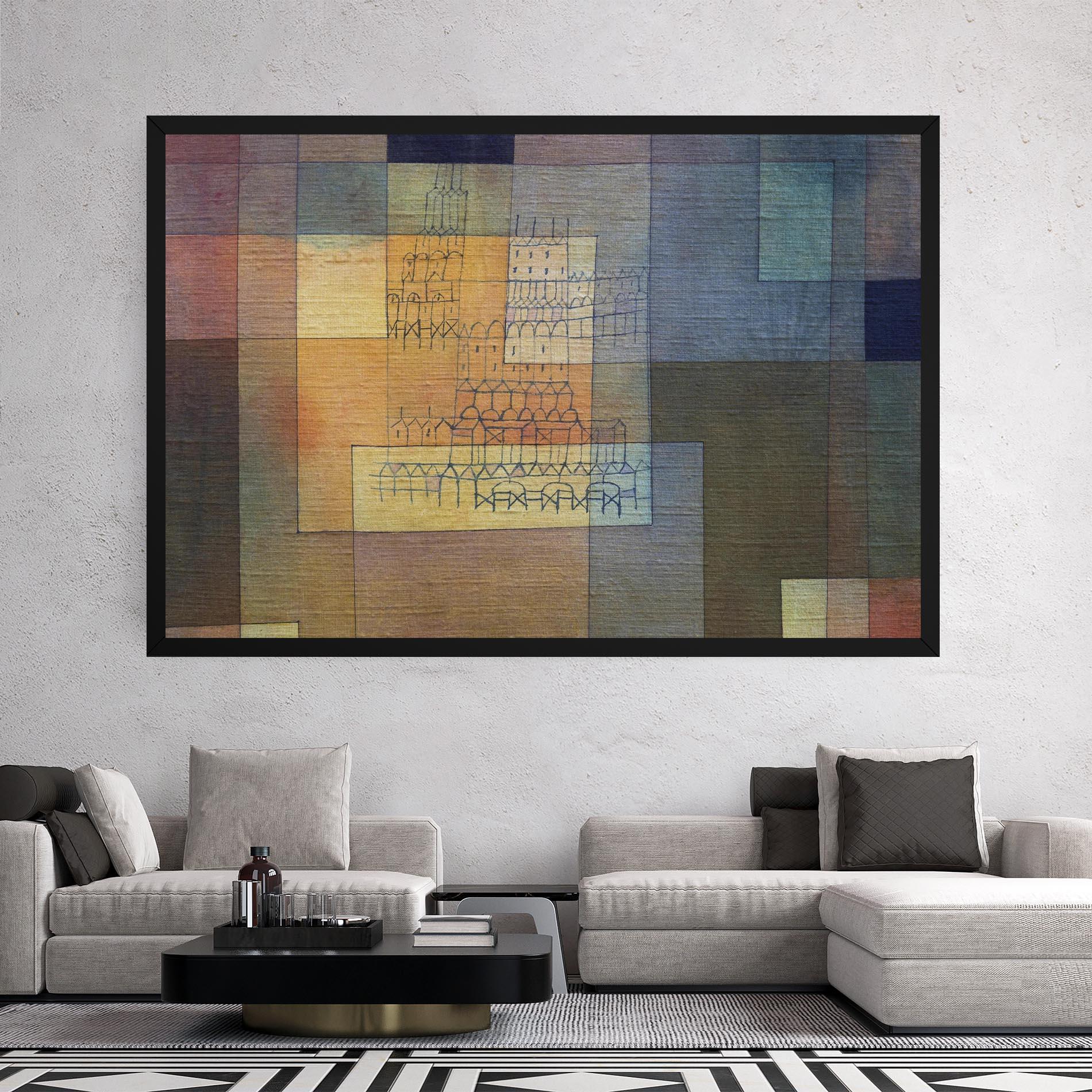 Картина на платно Water Color Square mockup 2