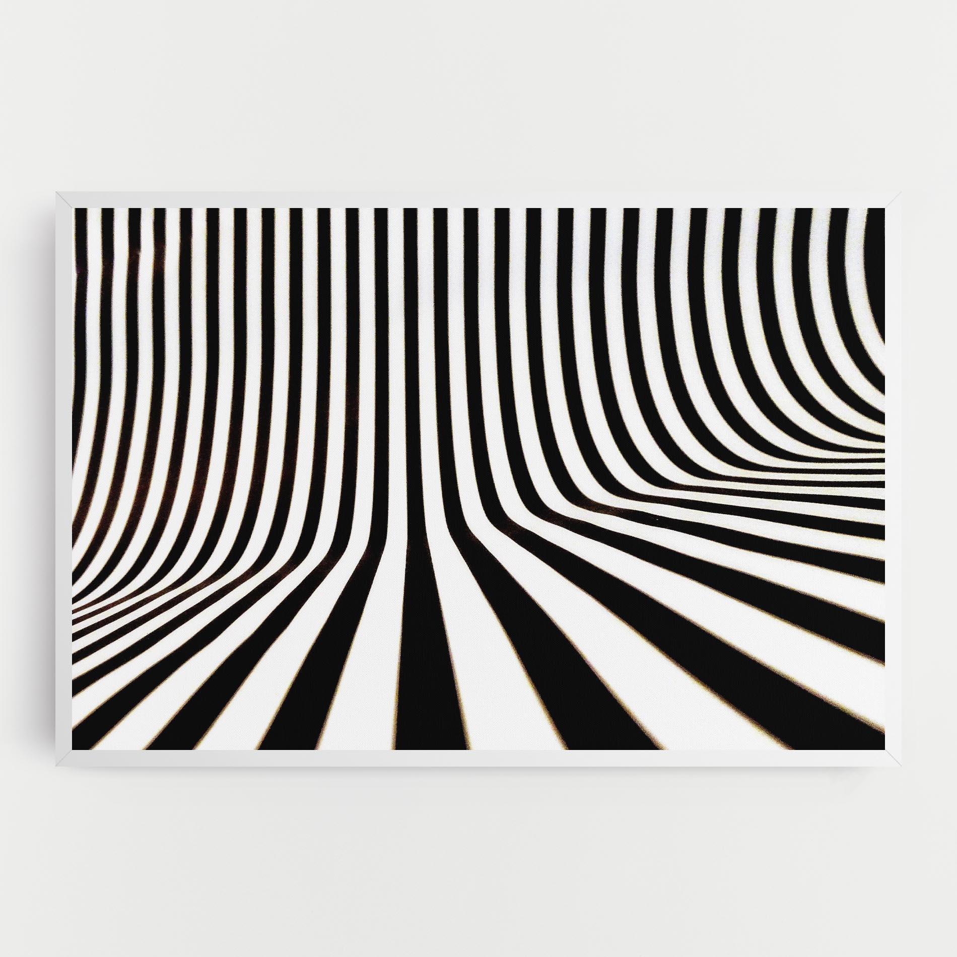 Картина на платно Black And White Illusion mockup 0
