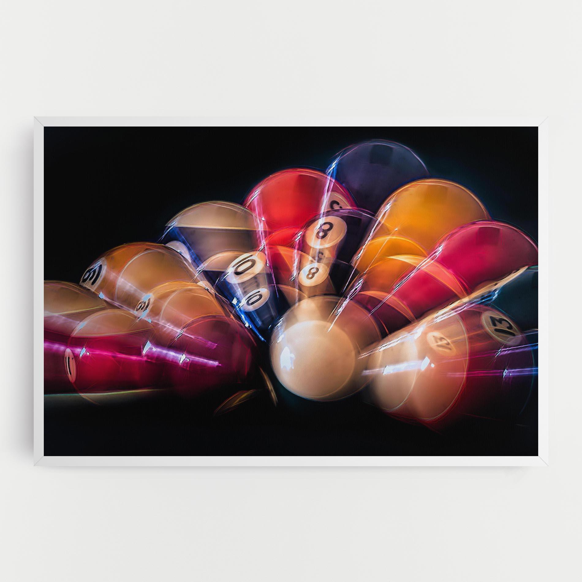 Картина на платно Bowling Balls mockup 0