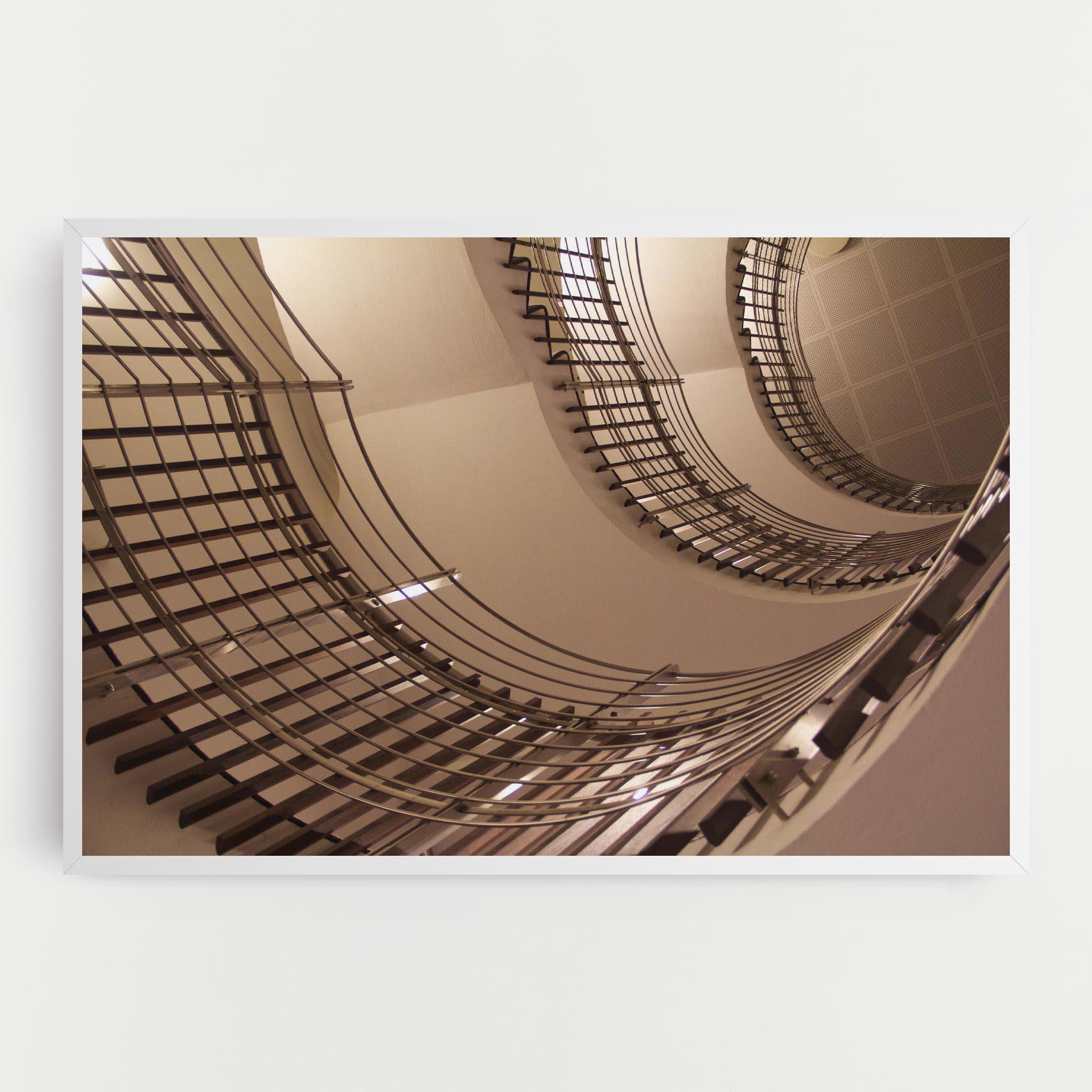 Картина на платно Cream Stairs mockup 0