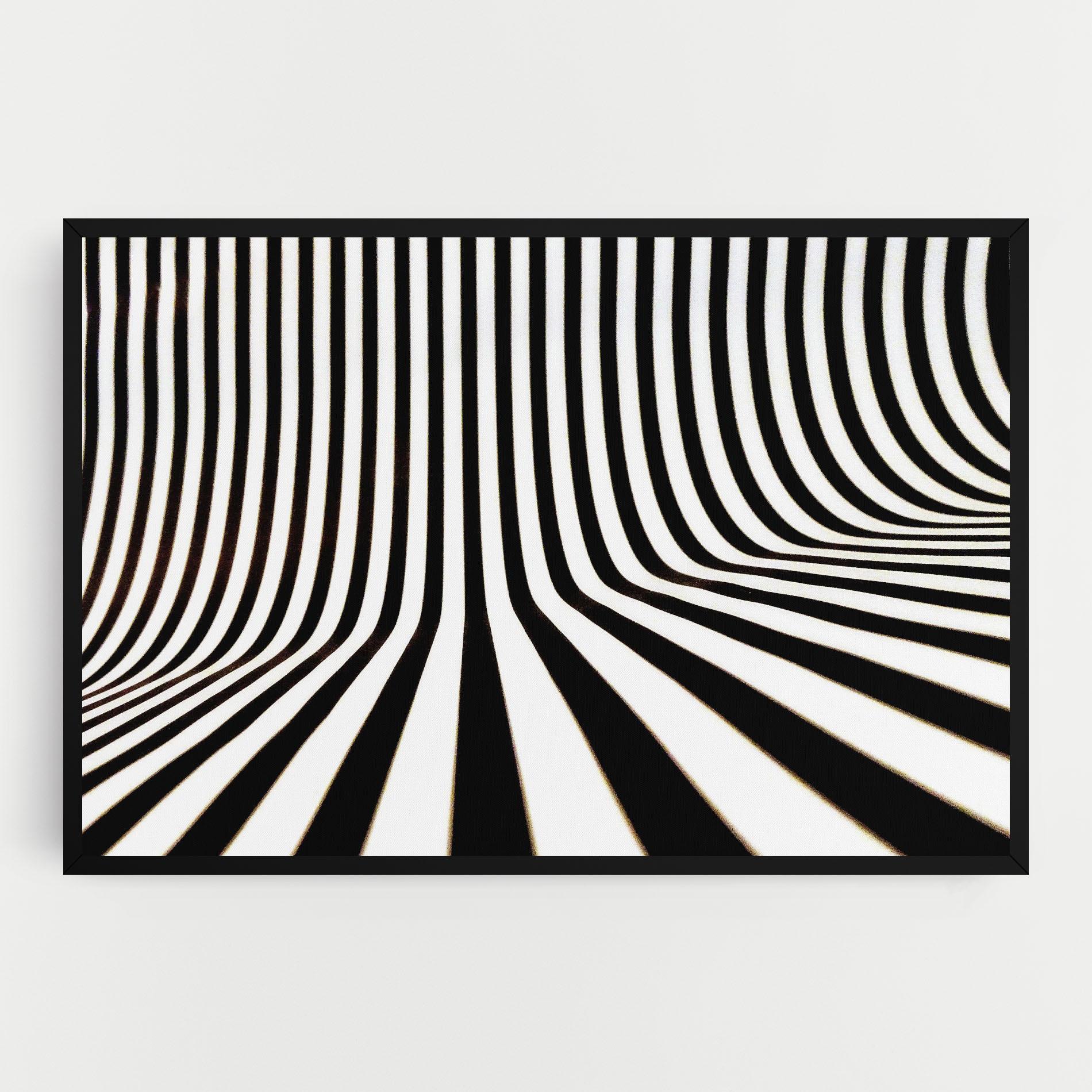 Картина на платно Black And White Illusion mockup 0