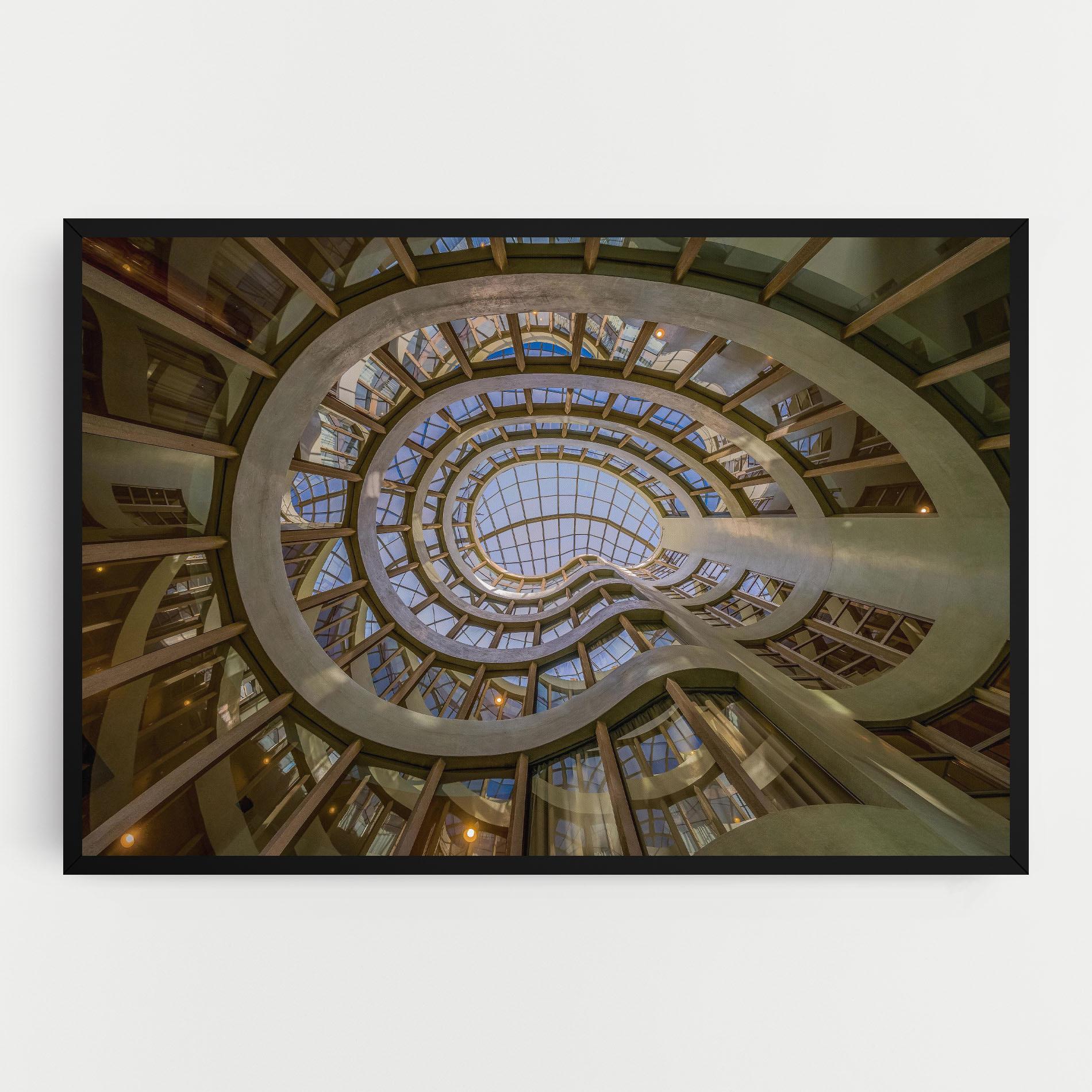 Картина на платно Glass Building mockup 0