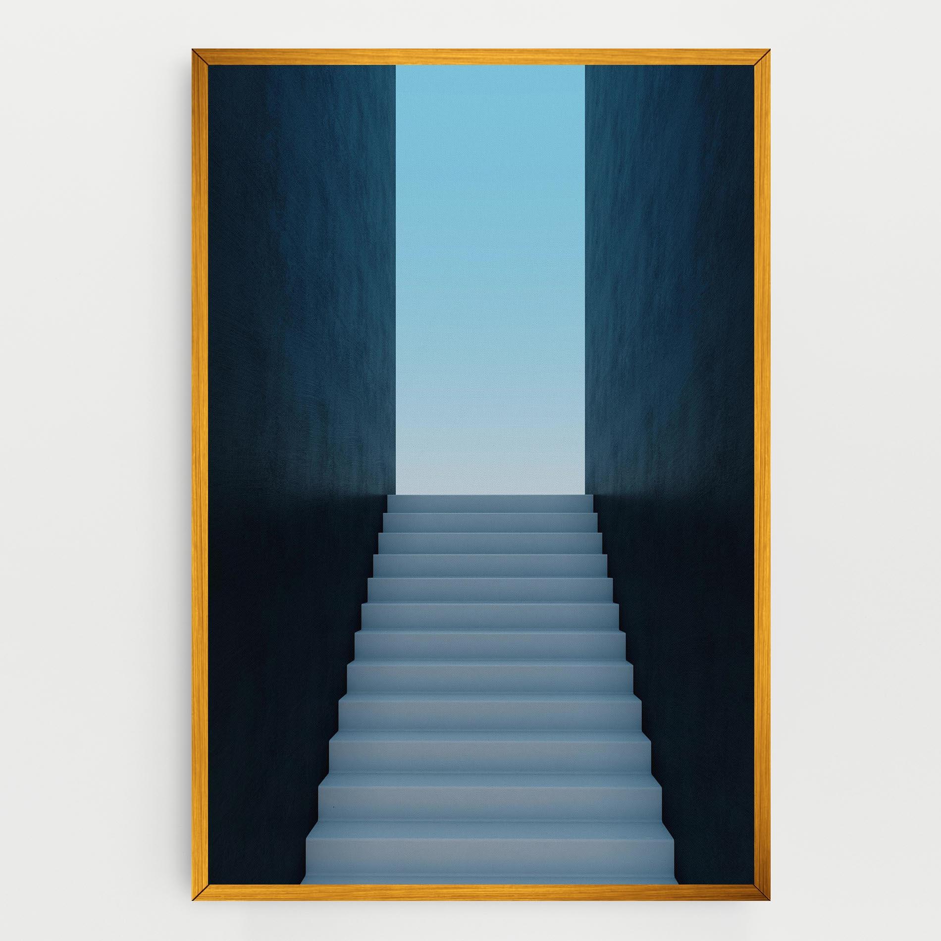 Картина на платно Forward Stairs mockup 0