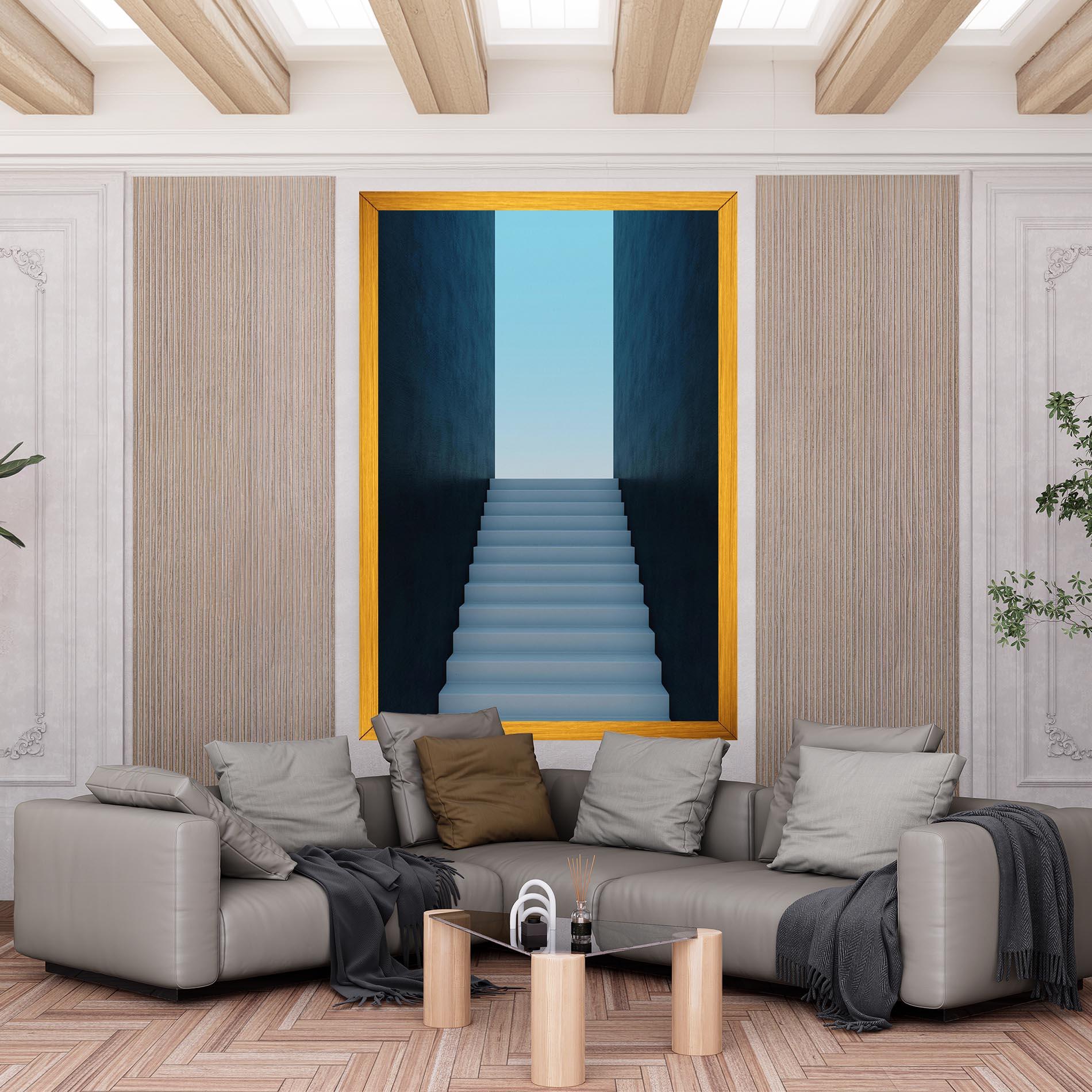 Картина на платно Forward Stairs mockup 6