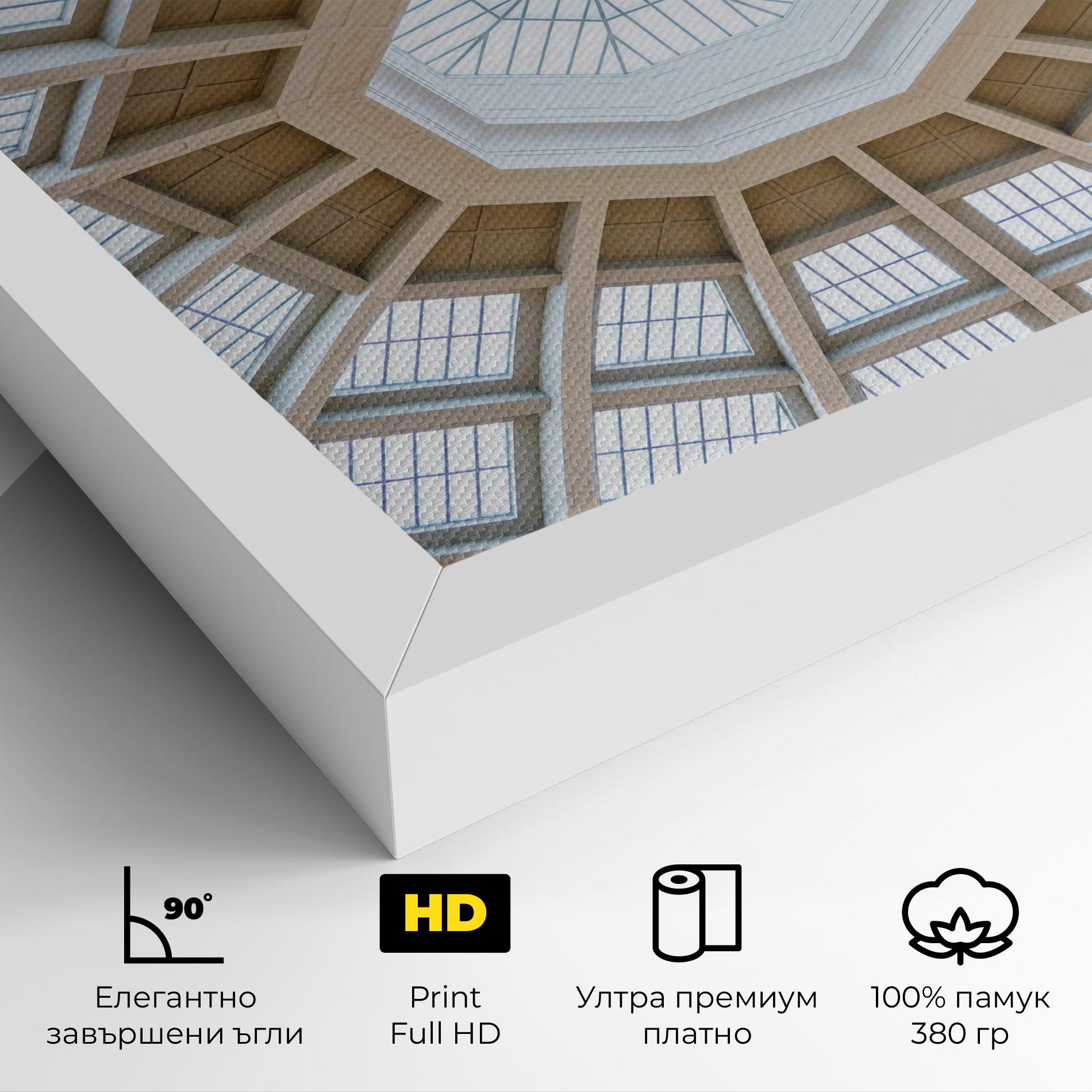 Картина на платно Ceiling Dome mockup 4