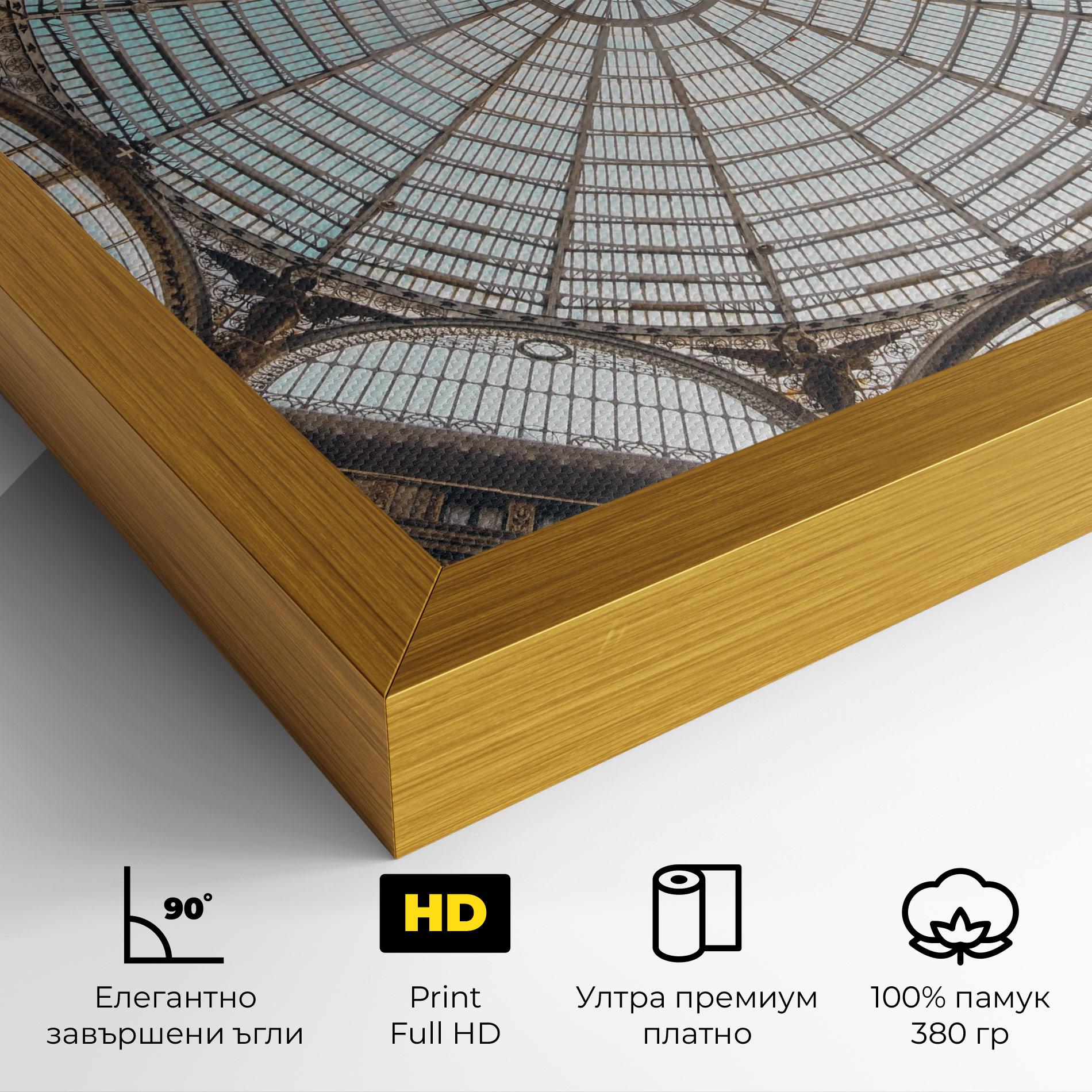 Картина на платно Italy Celling mockup 4