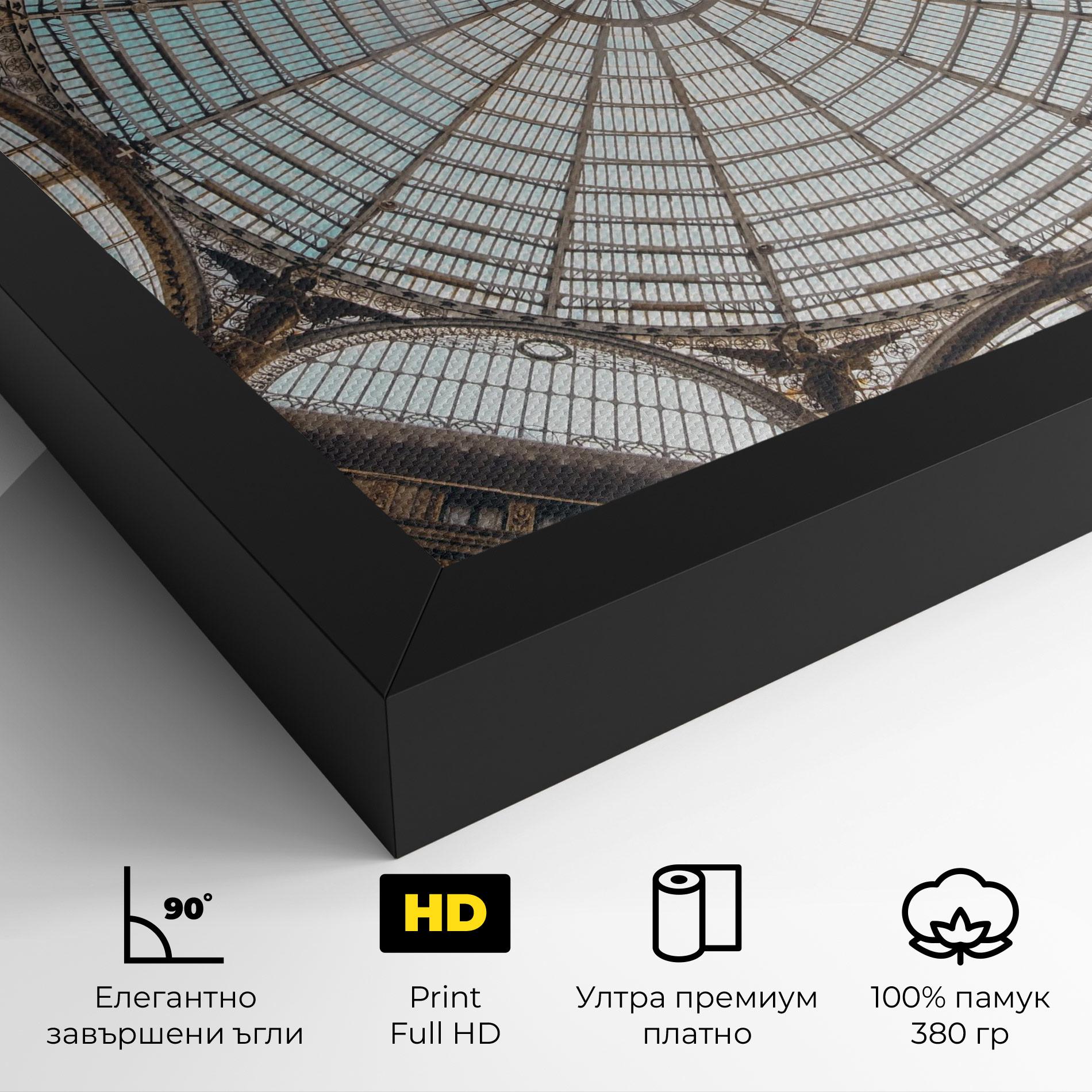 Картина на платно Italy Celling mockup 4