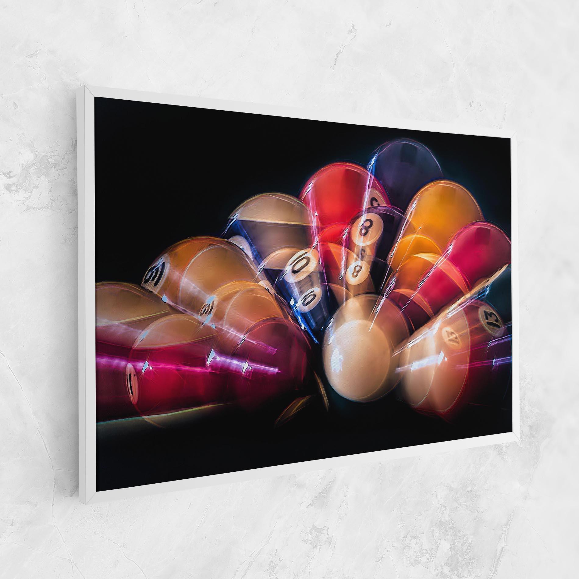 Картина на платно Bowling Balls mockup 1