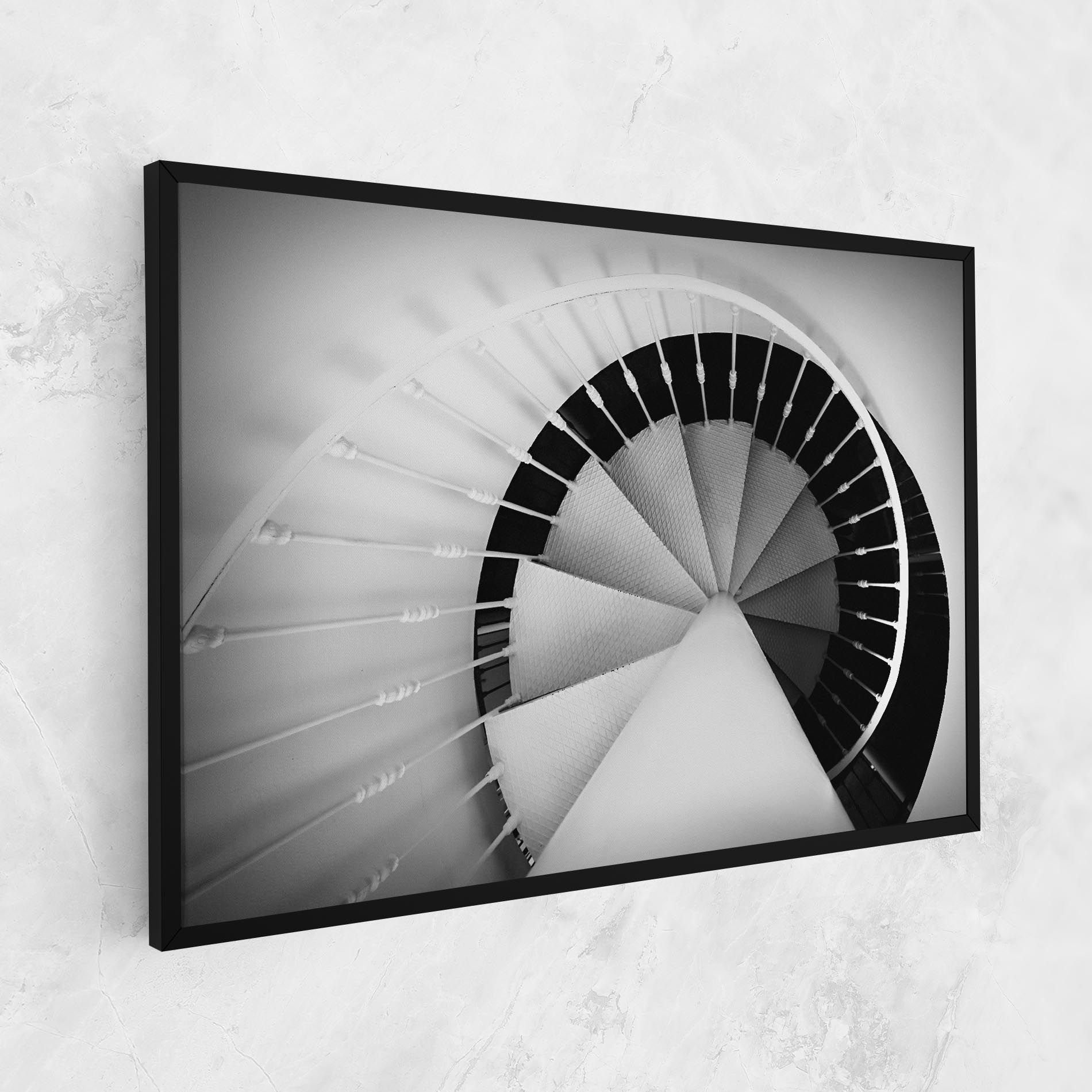 Black Circle Stairs mockup 1