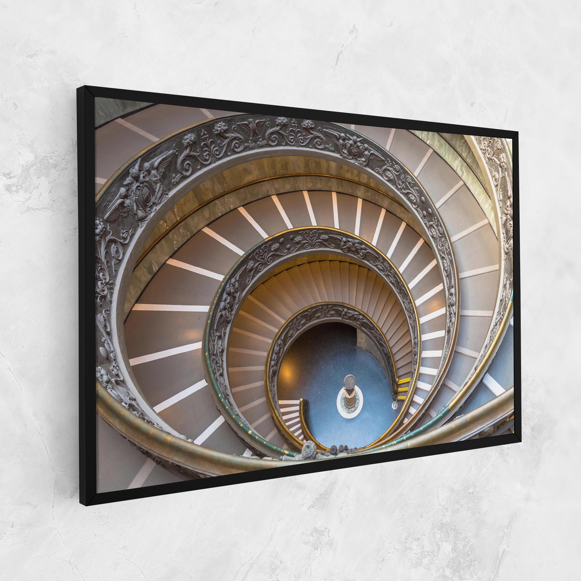 Картина на платно Colored Stairs mockup 1