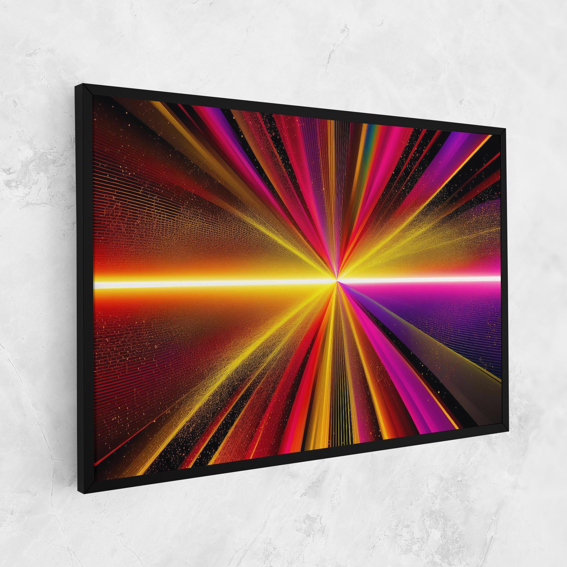 Картина на платно White Light Mix mockup 1