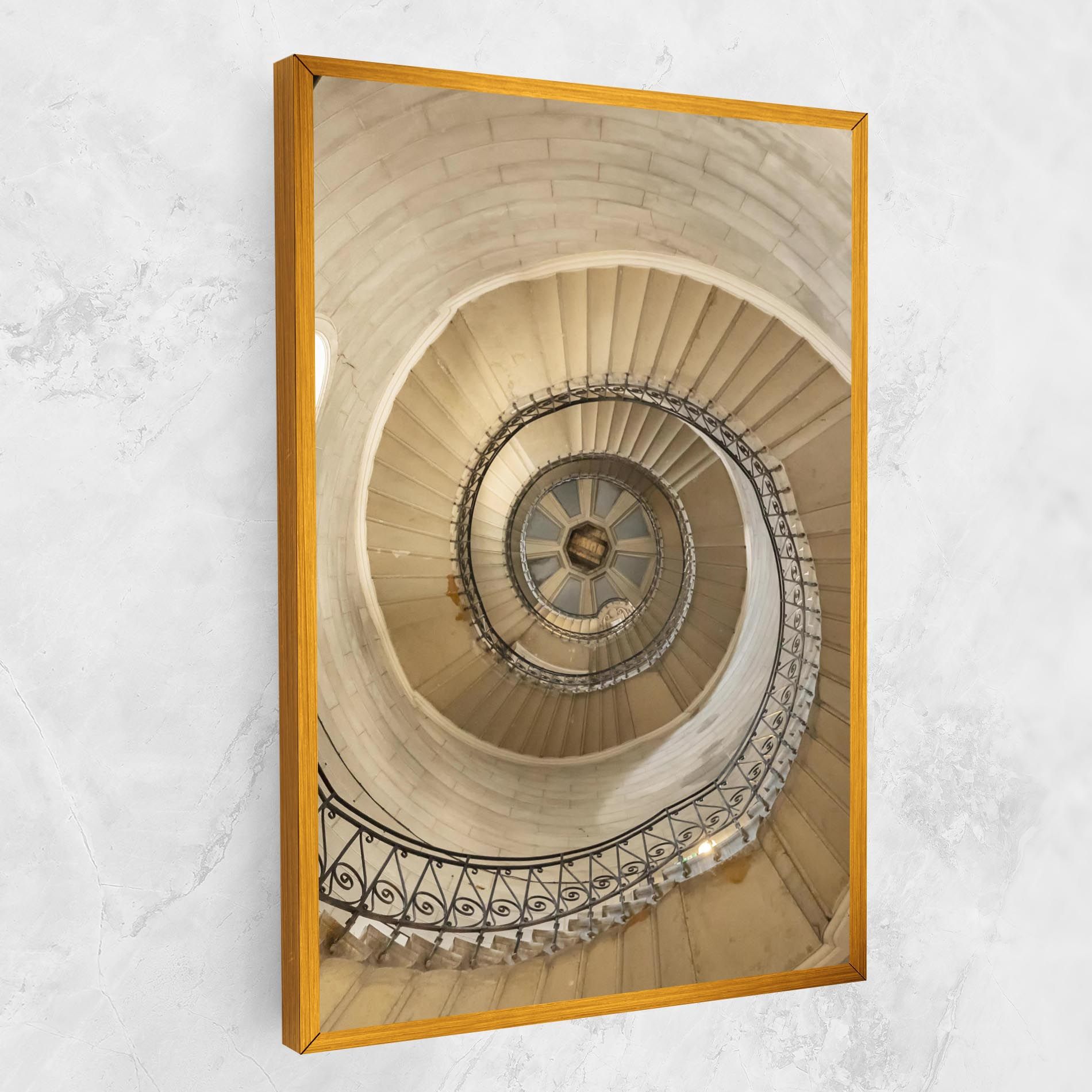 Cream Down Stairs mockup 1