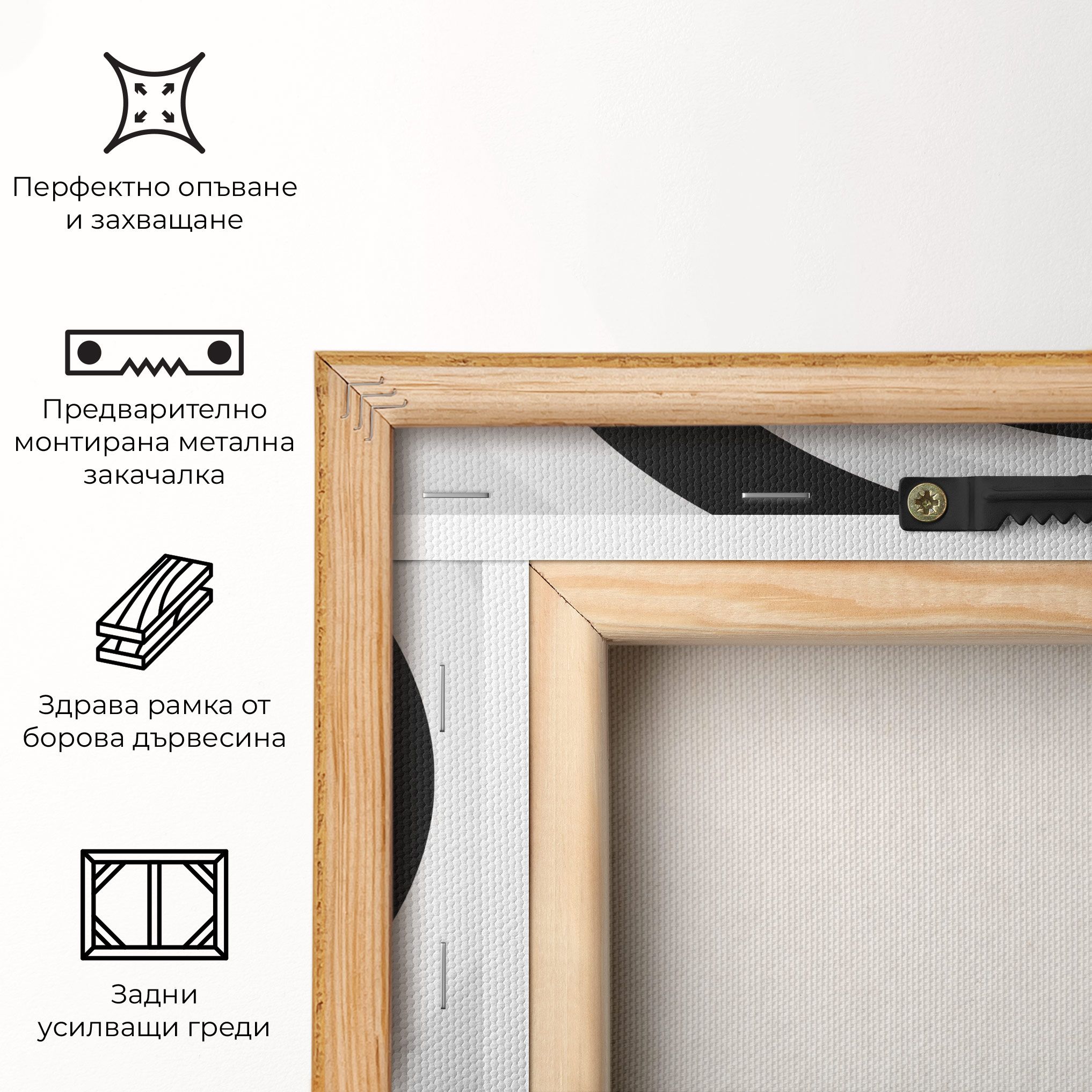 Black White Spiral mockup 5