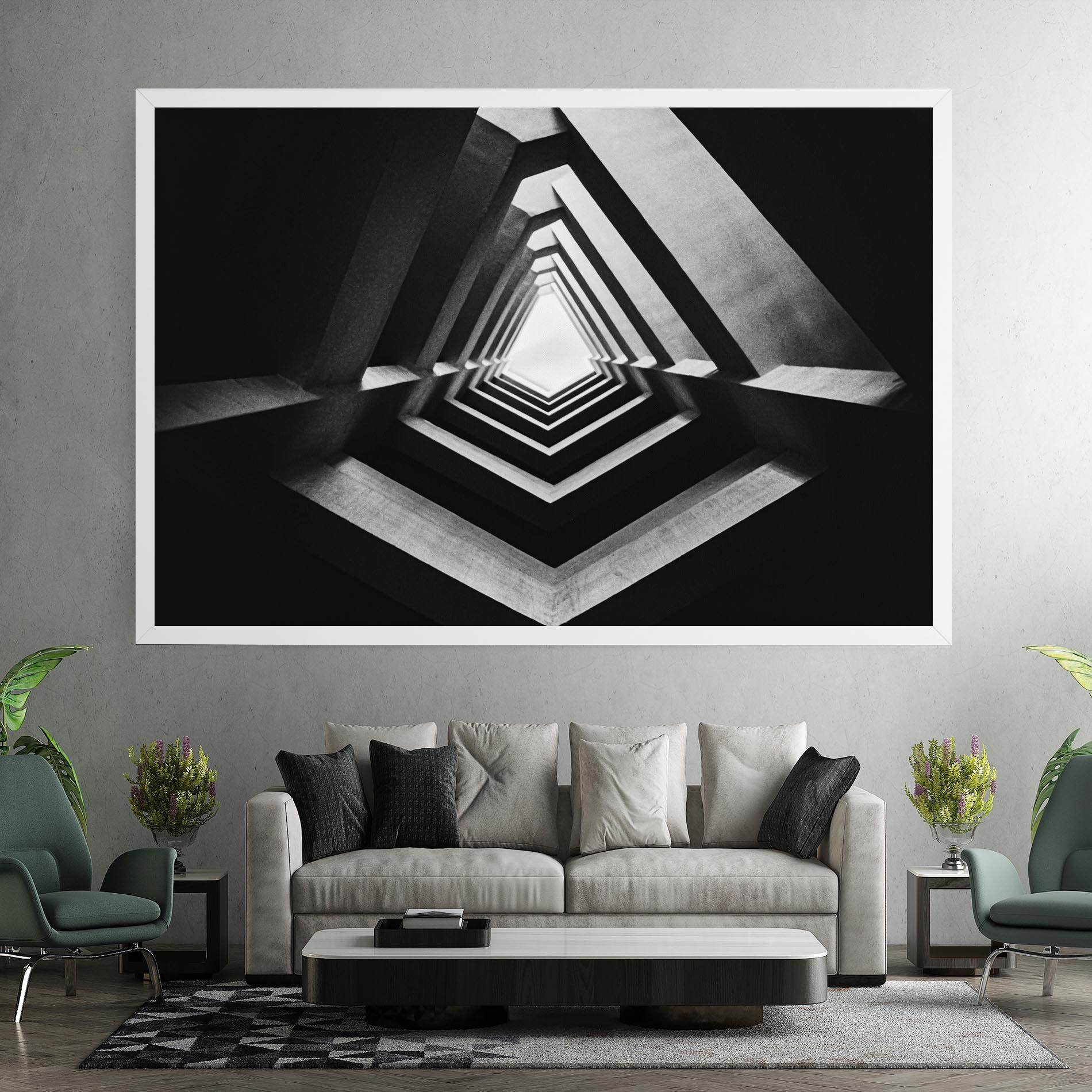 Картина на платно Dark Shadow mockup 7