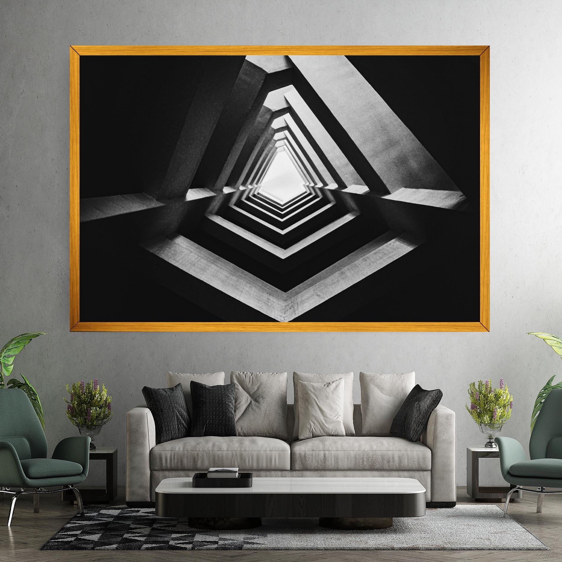 Картина на платно Dark Shadow mockup 7