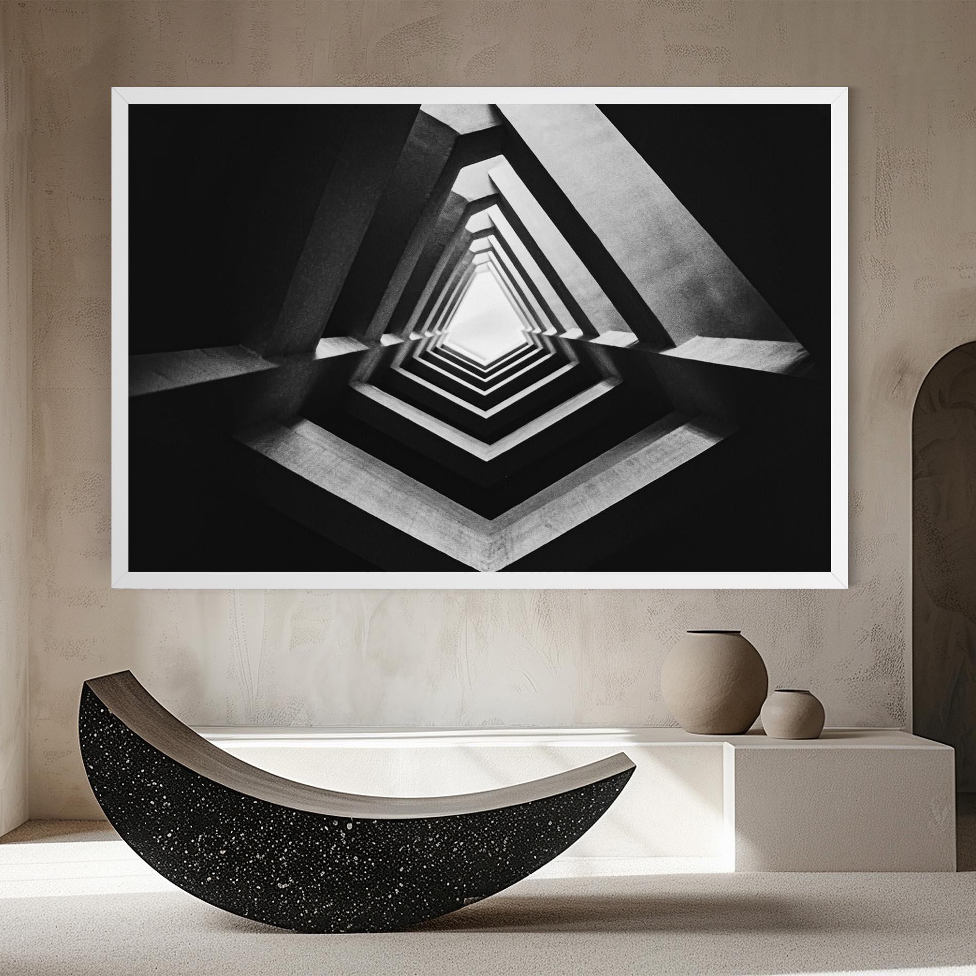 Картина на платно Dark Shadow mockup 8