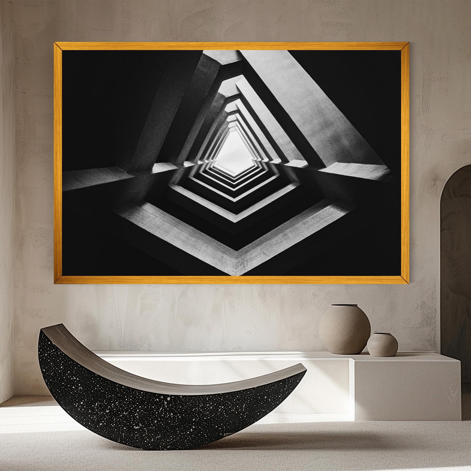 Картина на платно Dark Shadow mockup 8