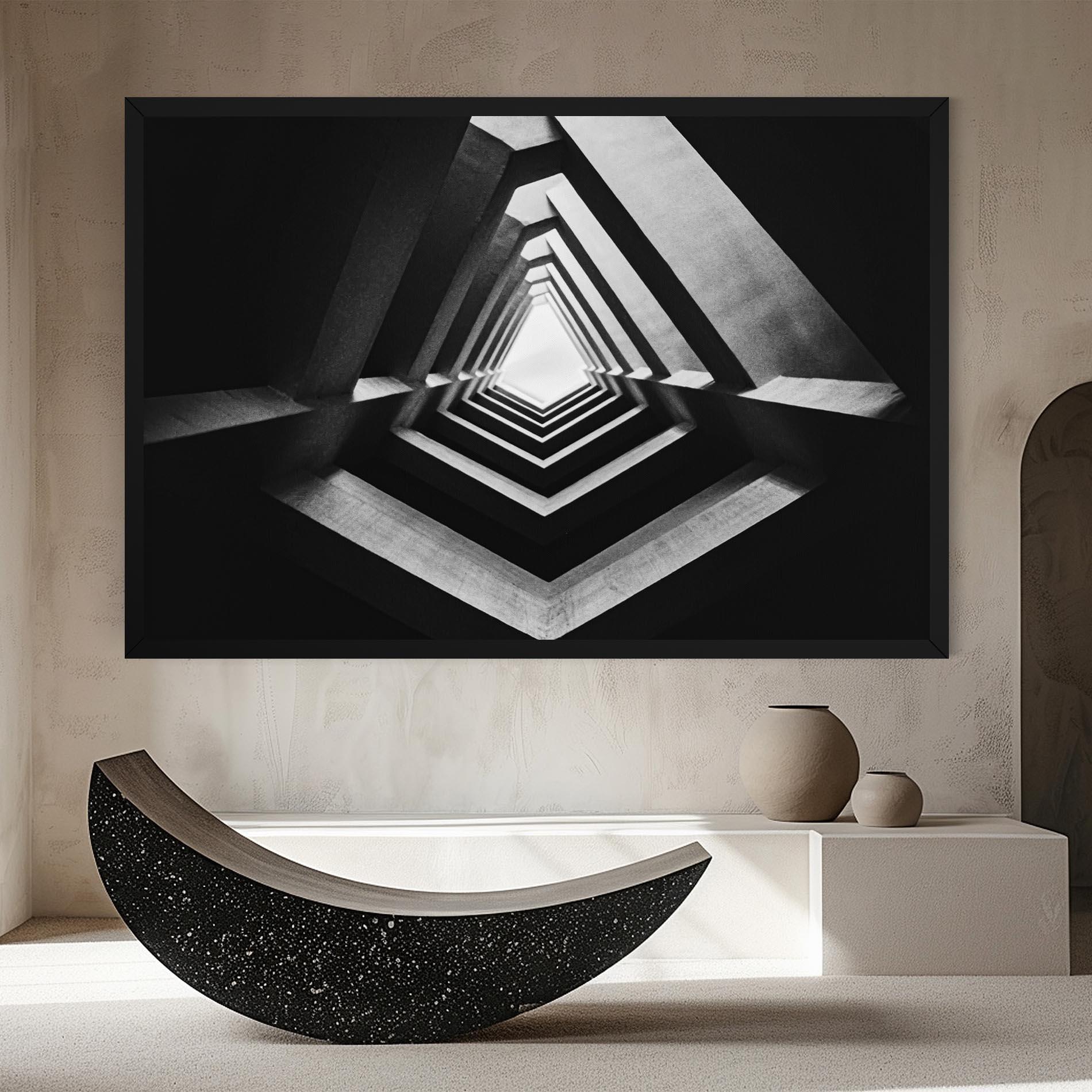 Картина на платно Dark Shadow mockup 8